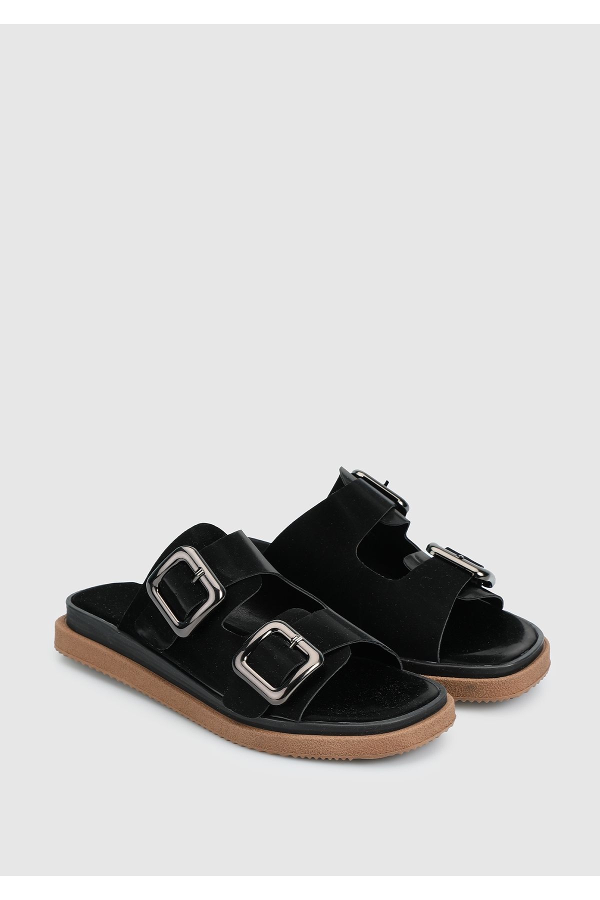 Provoq-Black Women's Slippers 2
