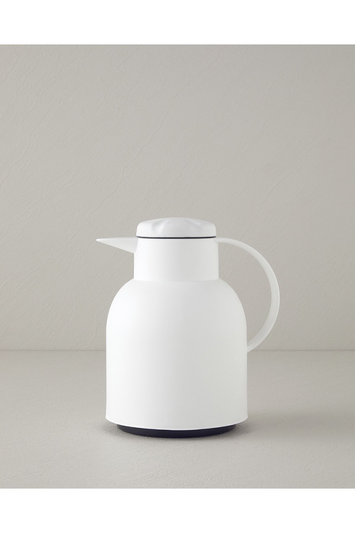 فلاسک سفید Tiya Polypropylene Glass Thermos 1000 میل English Home
