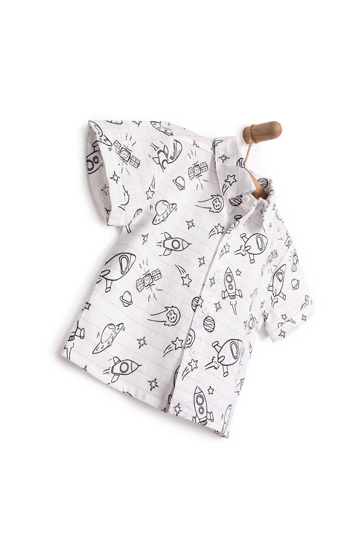 ebebek Hello Baby HelloBaby Cosmic Line Erkek Gömlek Erkek Bebek fotoğrafı 3 (önizleme)