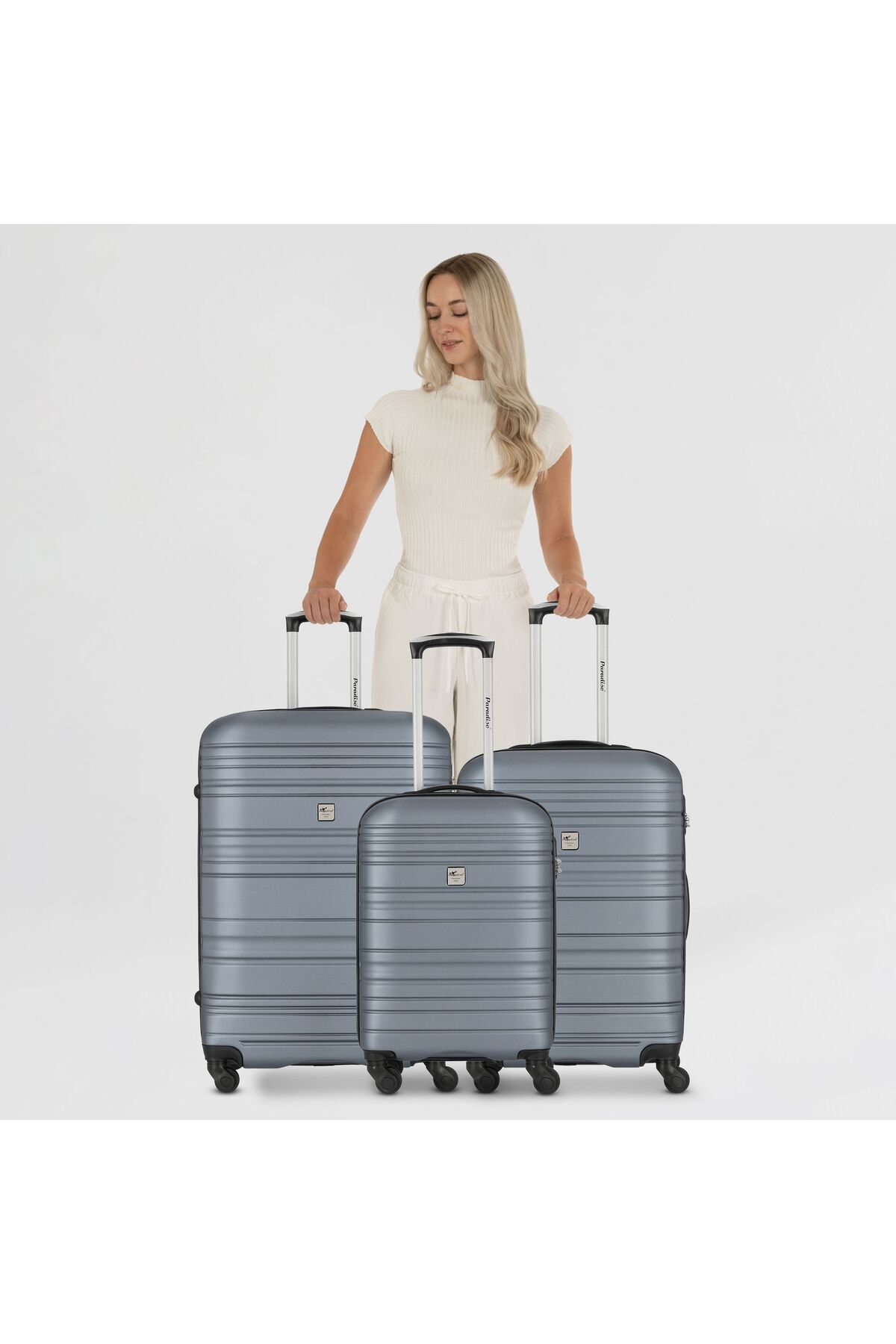 Check.In-Paradise 4 wheels Suitcase set 3-piece 6