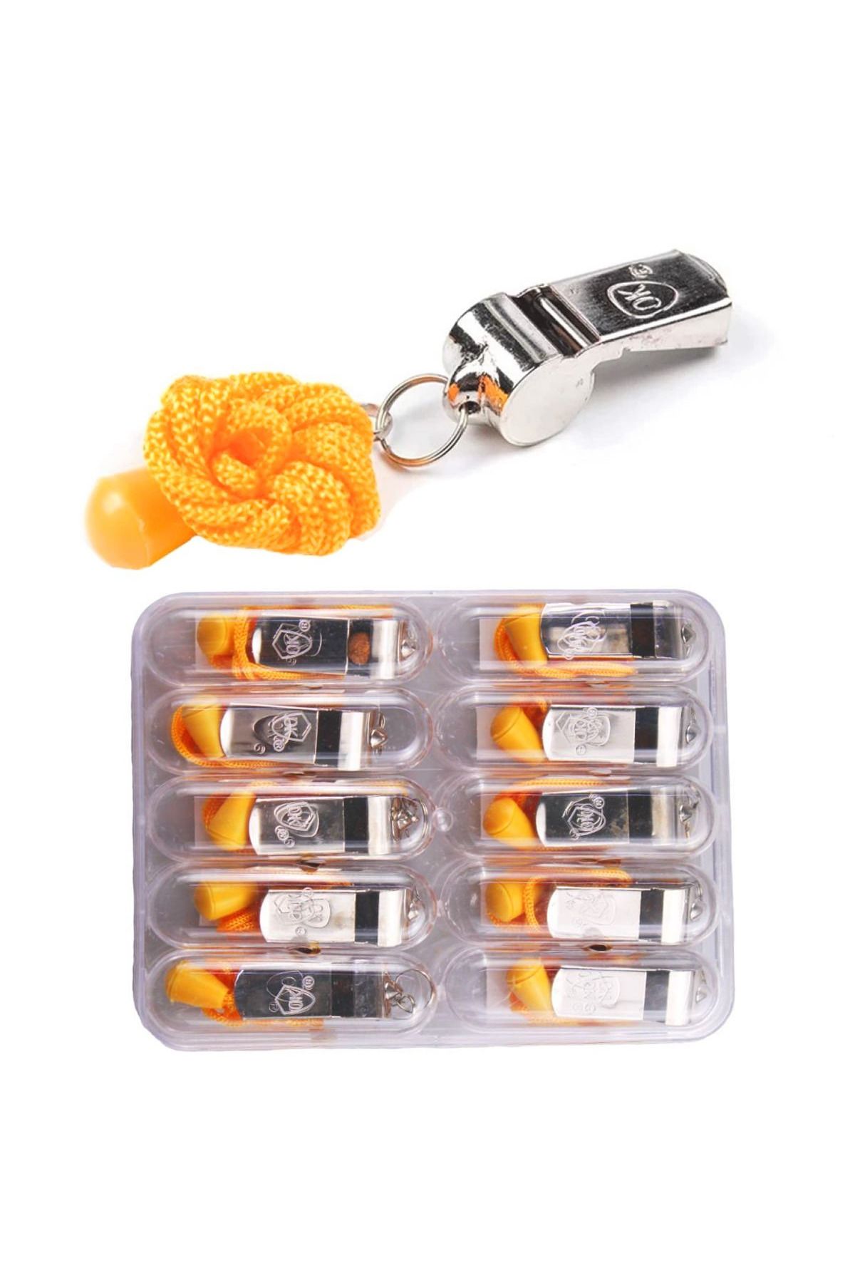 KZL AKSESUAR DÜDÜK ÇELİK İPLİ 10 LU PAKET