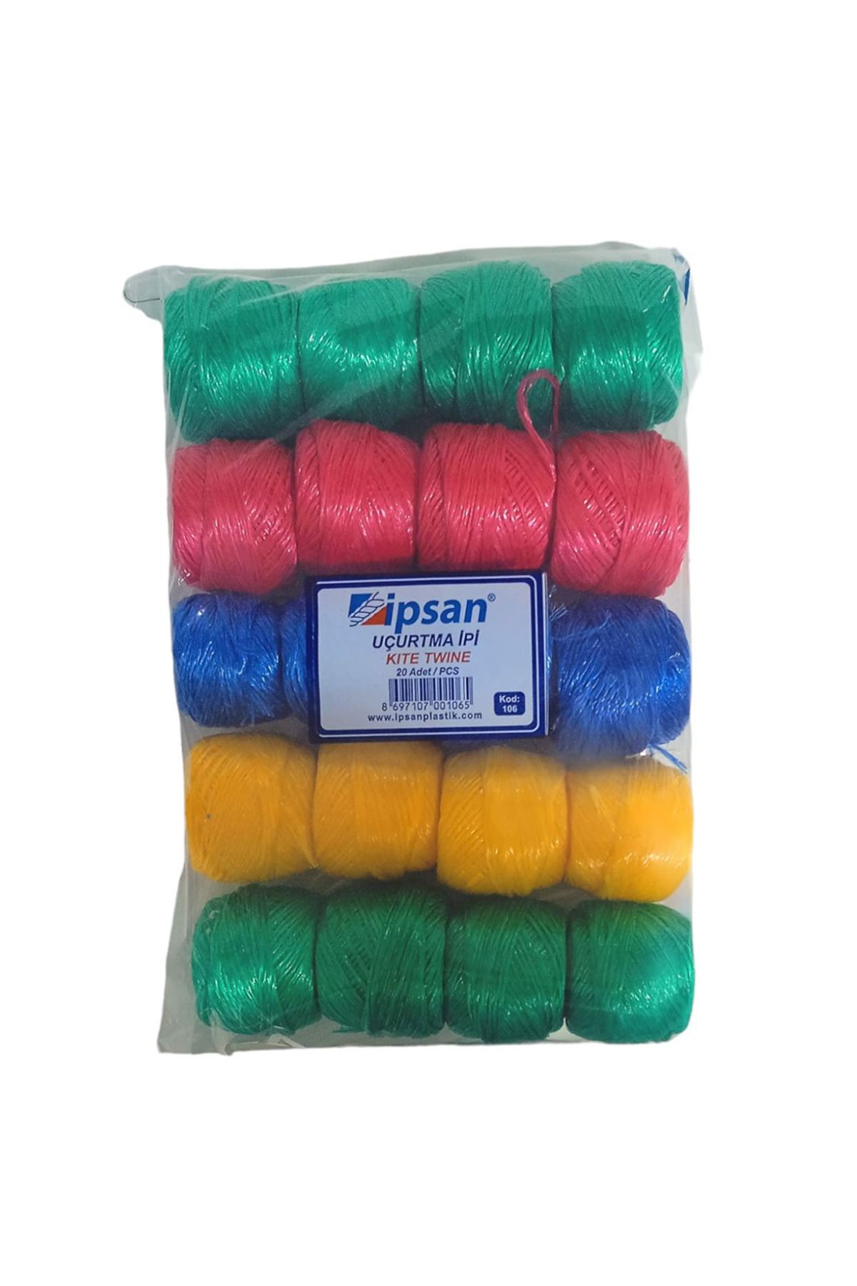 İpsan UÇURTMA İPİ 20 Lİ PAKET
