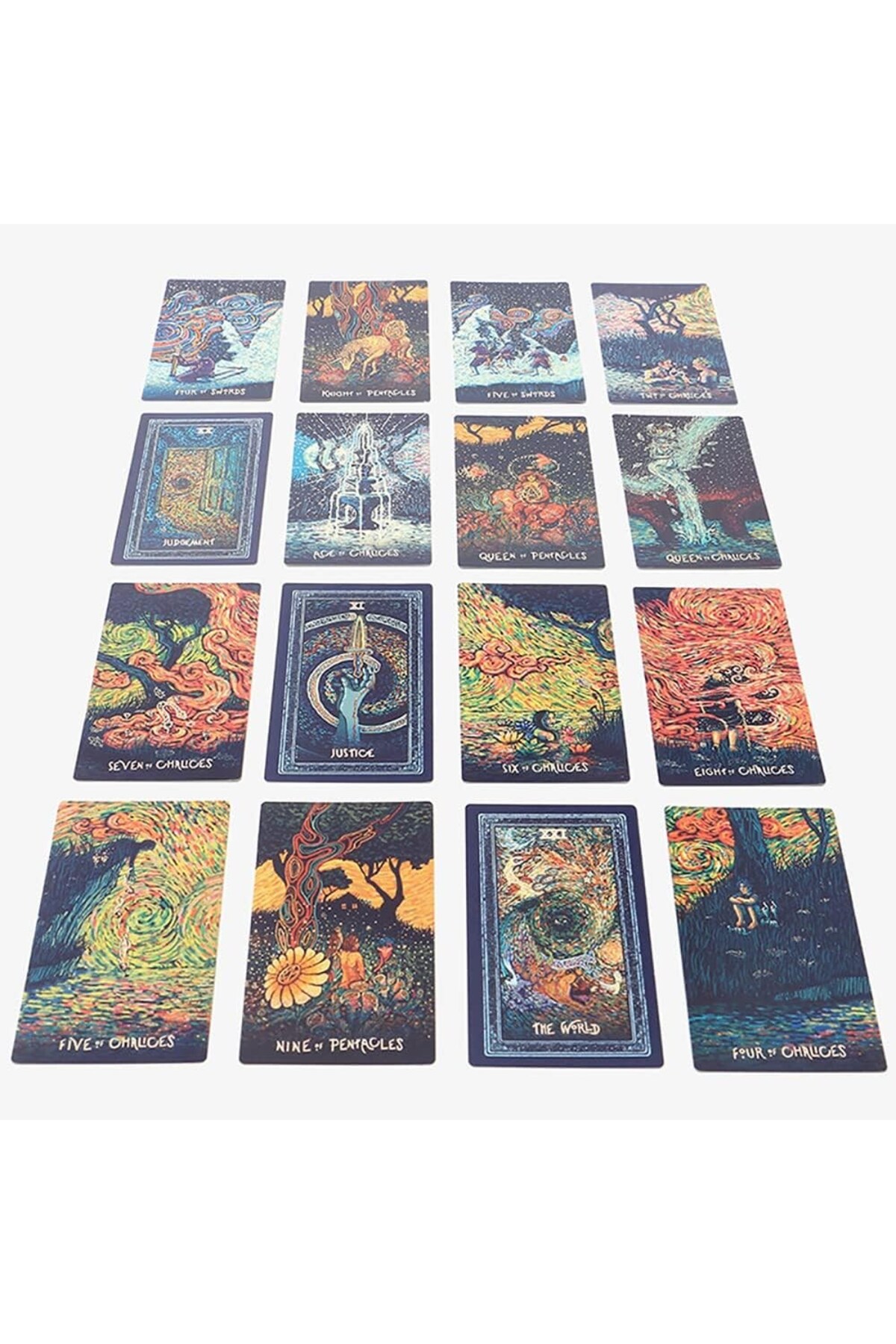 HEDİYE FİKRİ James R. Eads The Prisma Visions Tarot Kartı 78 Parça