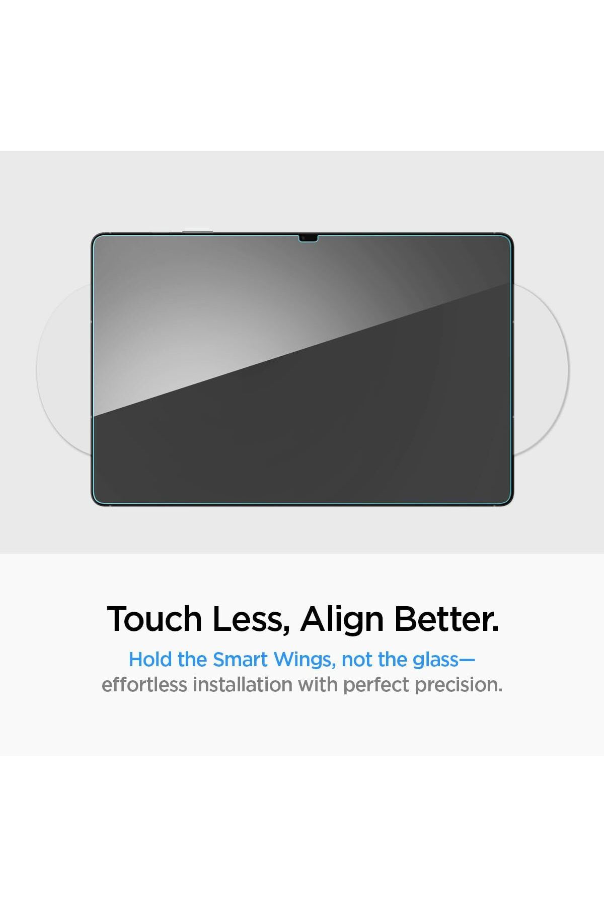 Spigen-واقي شاشة GLASTR Slim لجهاز Samsung Galaxy Tab S10 FE+ (13.1 بوصة) من الزجاج المقوى 3