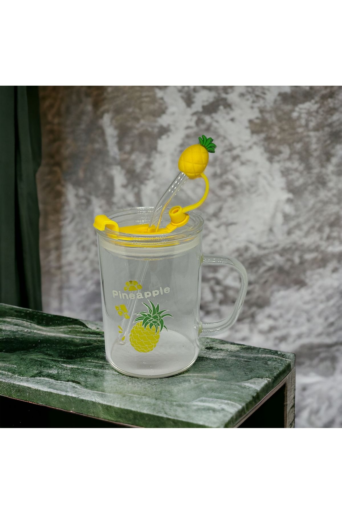 OEM Ananas Tasarımlı Kupa Bardak