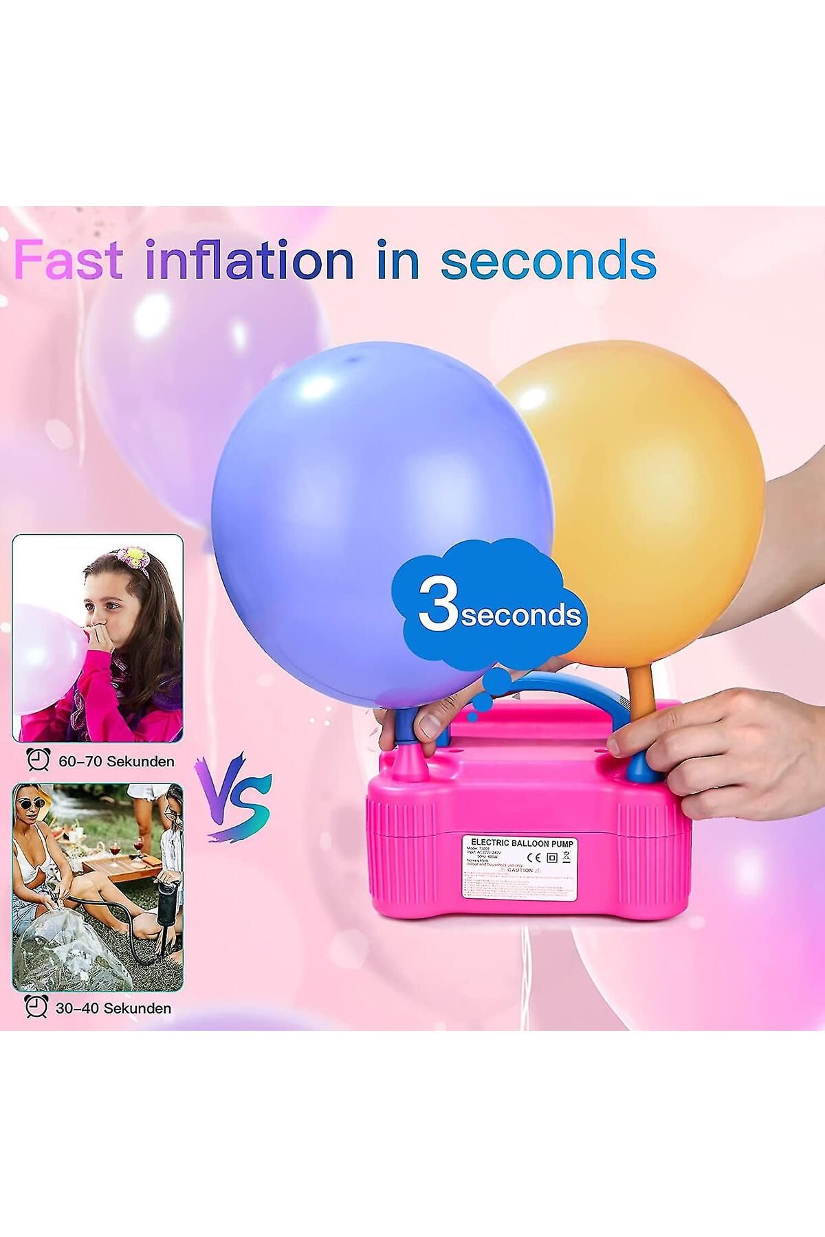 OEM Elektrikli Balon Şişirme Makinesi
