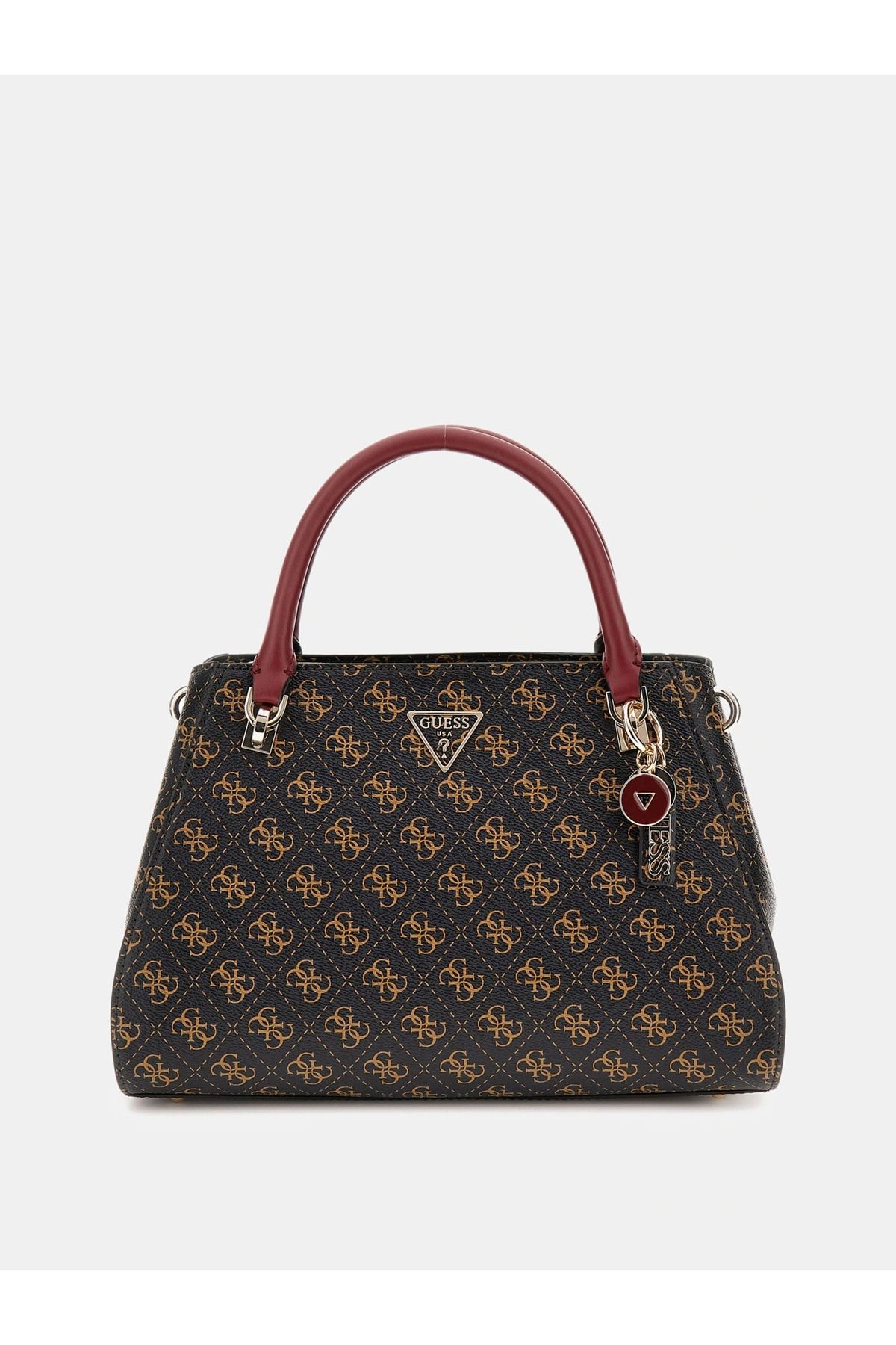 Guess Torebka Damska Noelle Luxury Satchel W Kolorze Brązowym Hwql7879070-bro Kobieta - One Size
