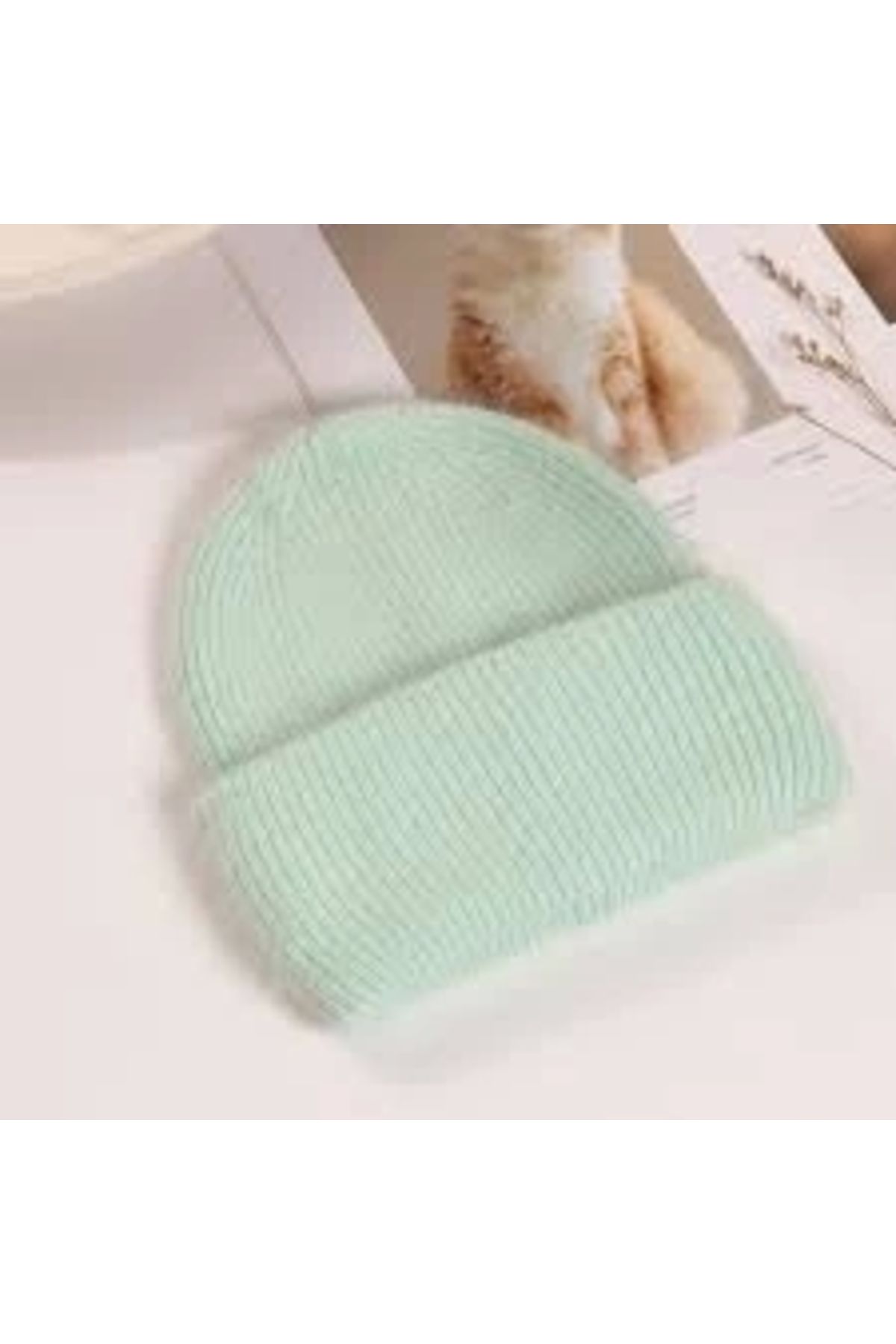 TakıDolabı Mint Yeşili Renk Bere/ Şapka