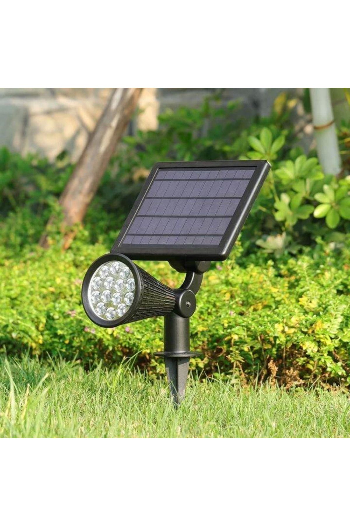 Easy Tedarik Solar 7w Kazıklı Bahçe Armatürü Rgb Mz-301