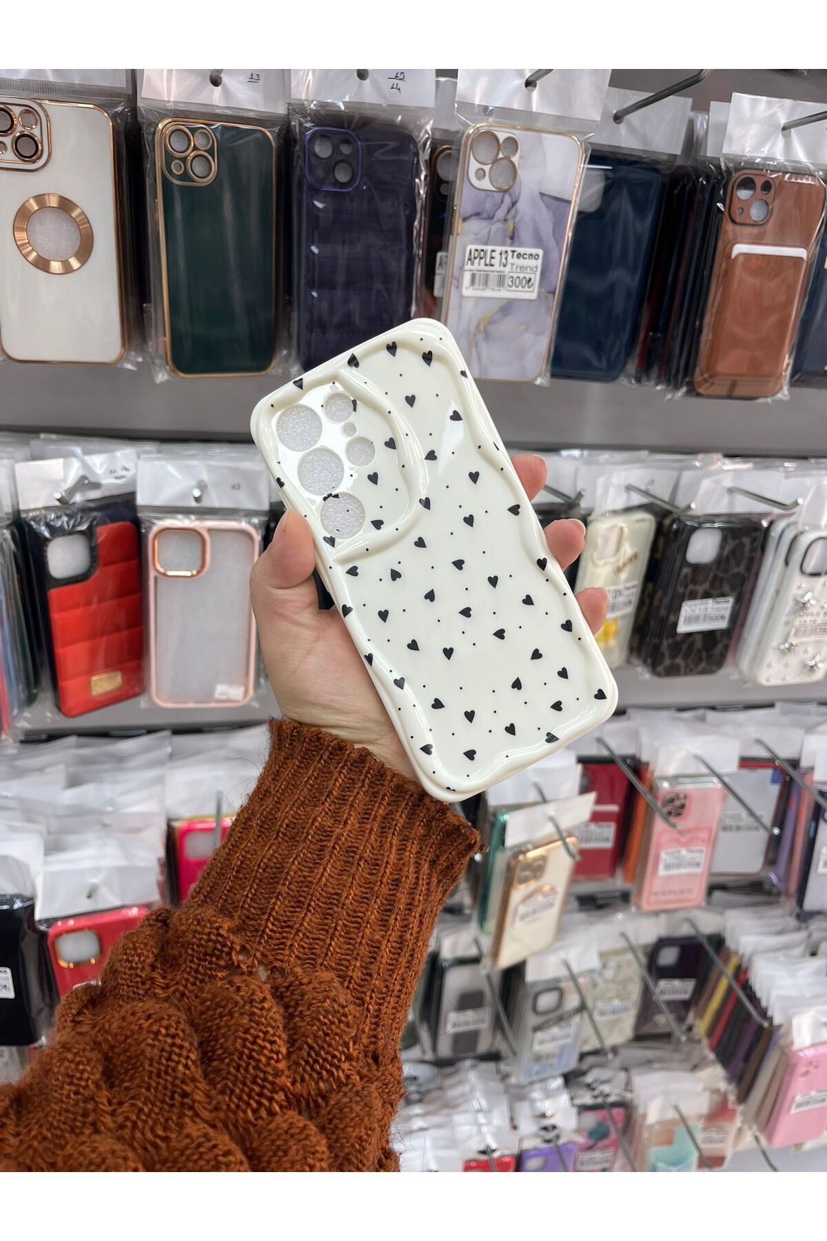 TECNOTREND Galaxy S25 Ultra Kalpli Desenli Baskılı Kabarık Kılıf