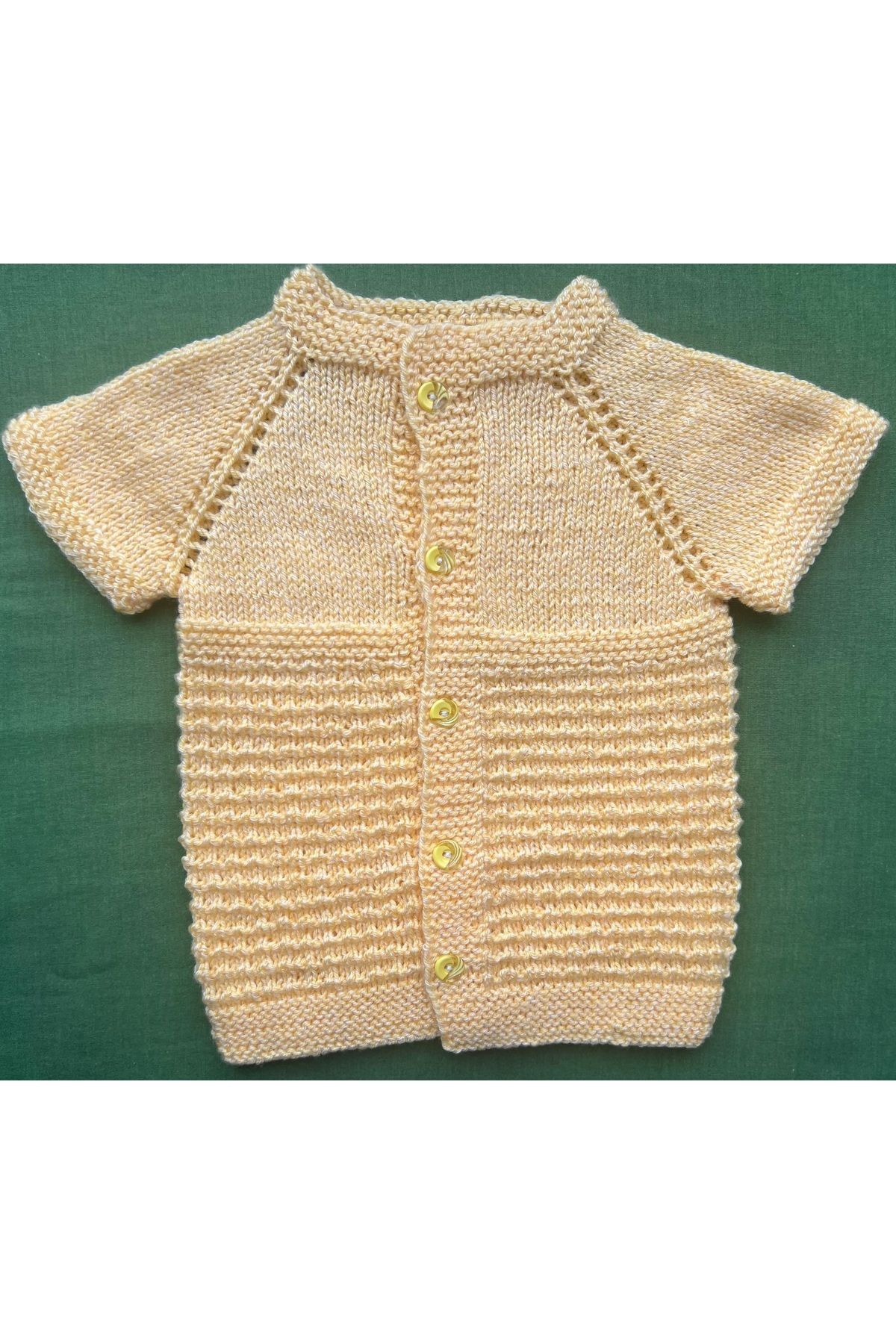 MODA Ecemia El Örgüsü Bebek Hırka