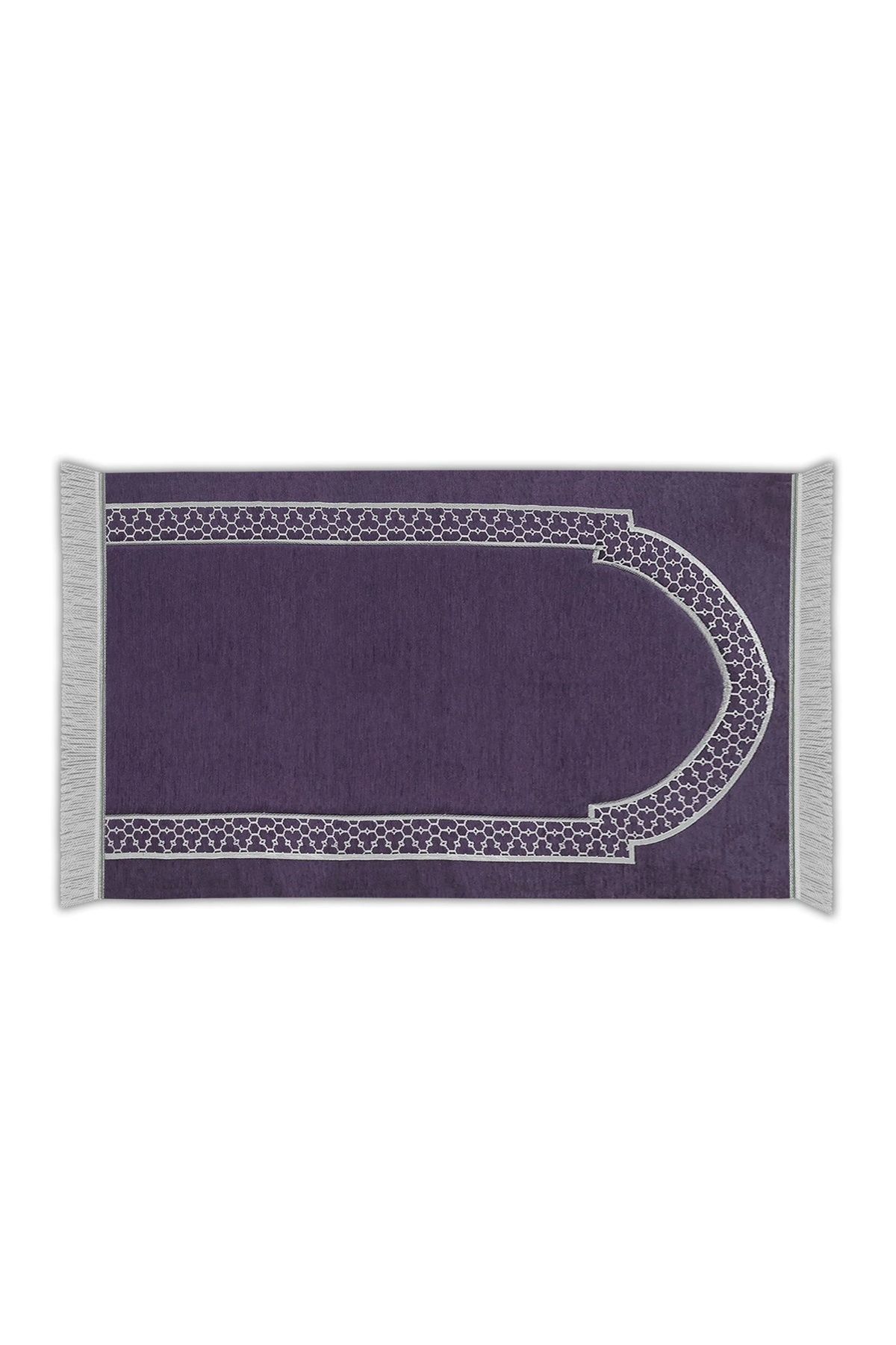 BACK COMFORT-Al-Huda Memory Foam Prayer Rug 2.5 cm Thickness Luxury Memory Foam Prayer Rug 3