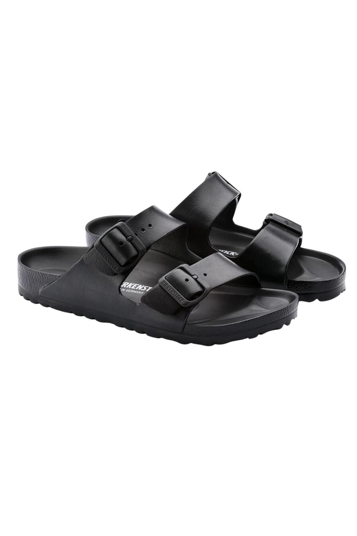 دمپایی مشکی مردانه سیاه آریزونا اوا اورجینال Birkenstock