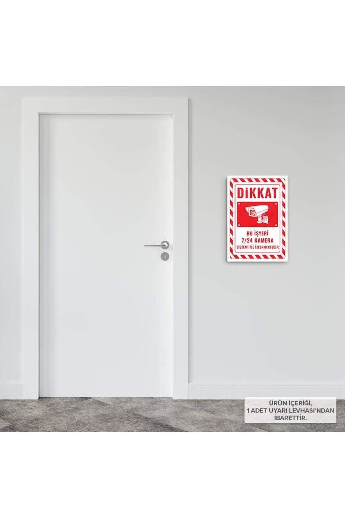 Posterya-Ul02463-A5 - This Workplace Is Monitored 24/7 with Camera System Warning Sign (15.4×21.6cm) 3