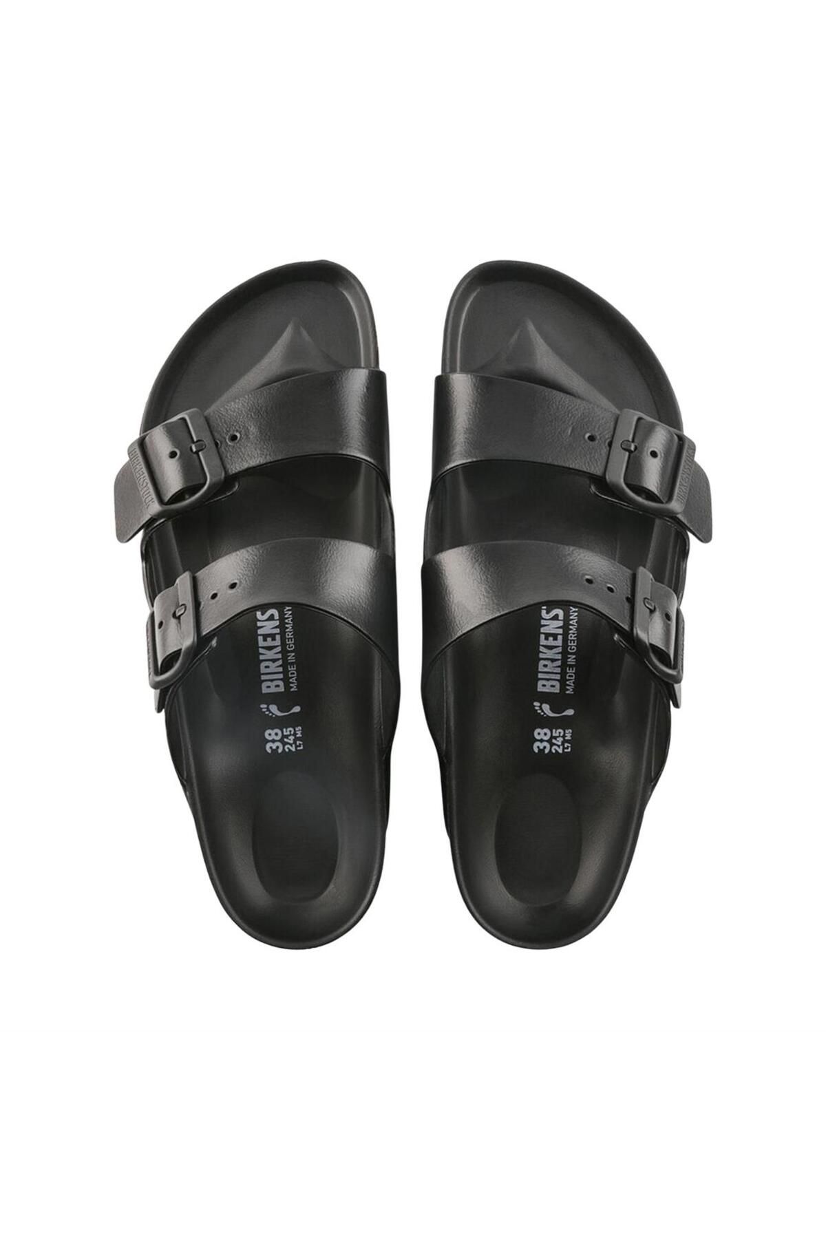 دمپایی مشکی مردانه سیاه آریزونا اوا اورجینال Birkenstock