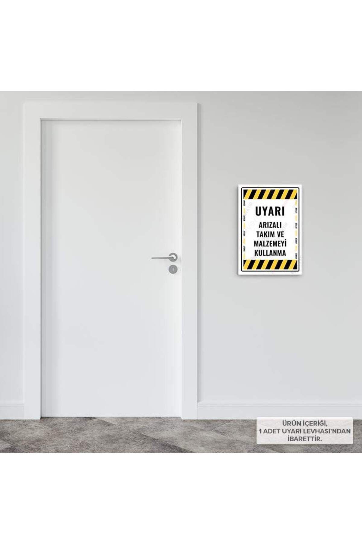 Posterya-Ul01669-A5 - Warning Sign for Using Defective Tool and Material (15,4×21,6cm) 3