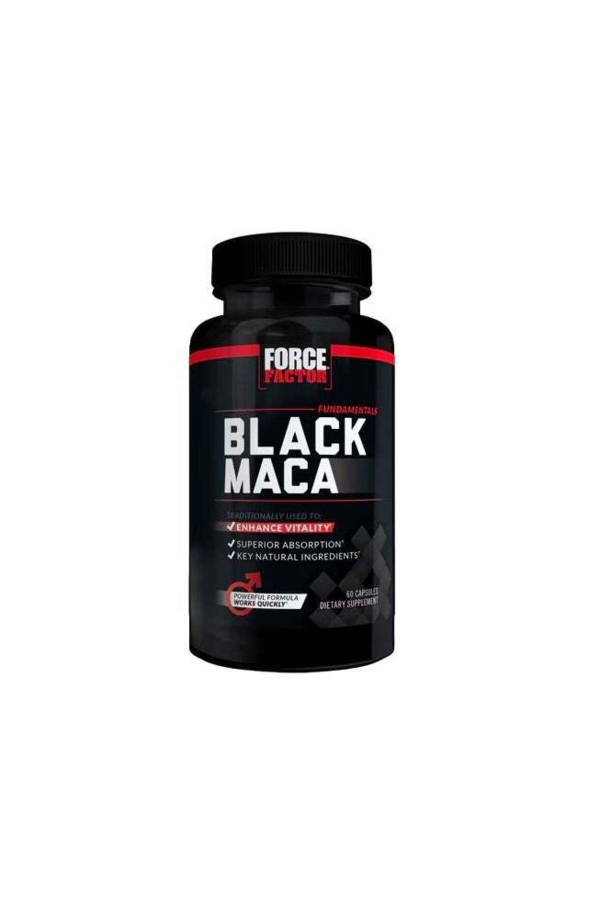 force factor-Black Maca Powerful Formula 60 Capsules 1