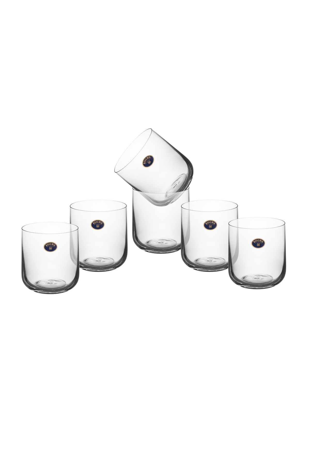 BOHEMİA CRYSTAL-طقم أكواب ريفا من الكريستال البوهيمي، طقم من 6 قطع 1