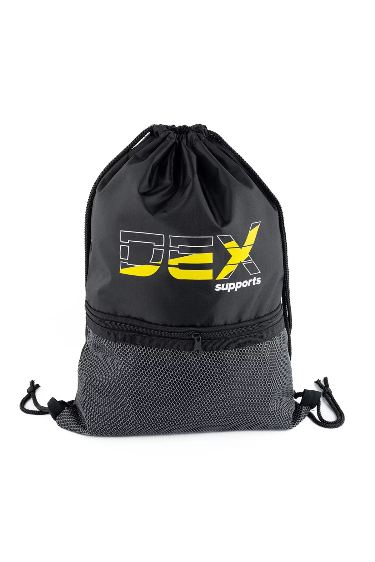 Dex Supports-8 Loop Lifting Straps + Duffel Bag Sackpack 2 Pack Orange + Drawstring 8
