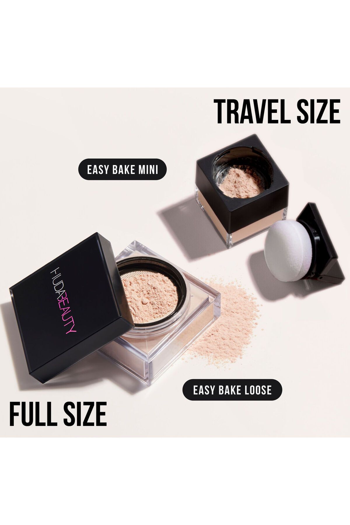 Huda Beauty-Huda Beauty Easy Bake Loose Powder - Peach Pie 8