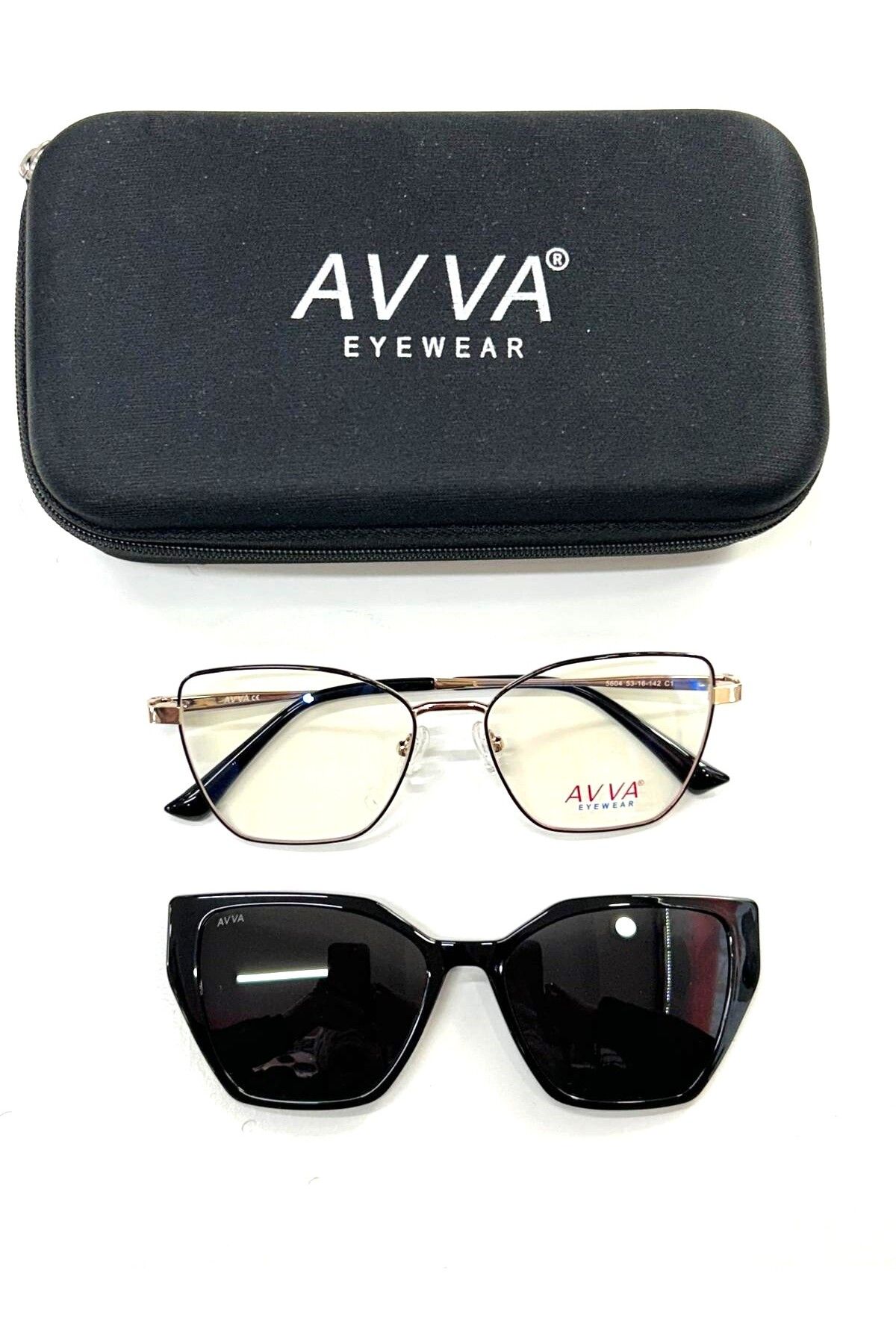 Avva 5604 C1 POLARİZE KLİPSLİ KADIN GÜNEŞ GÖZLÜĞÜ