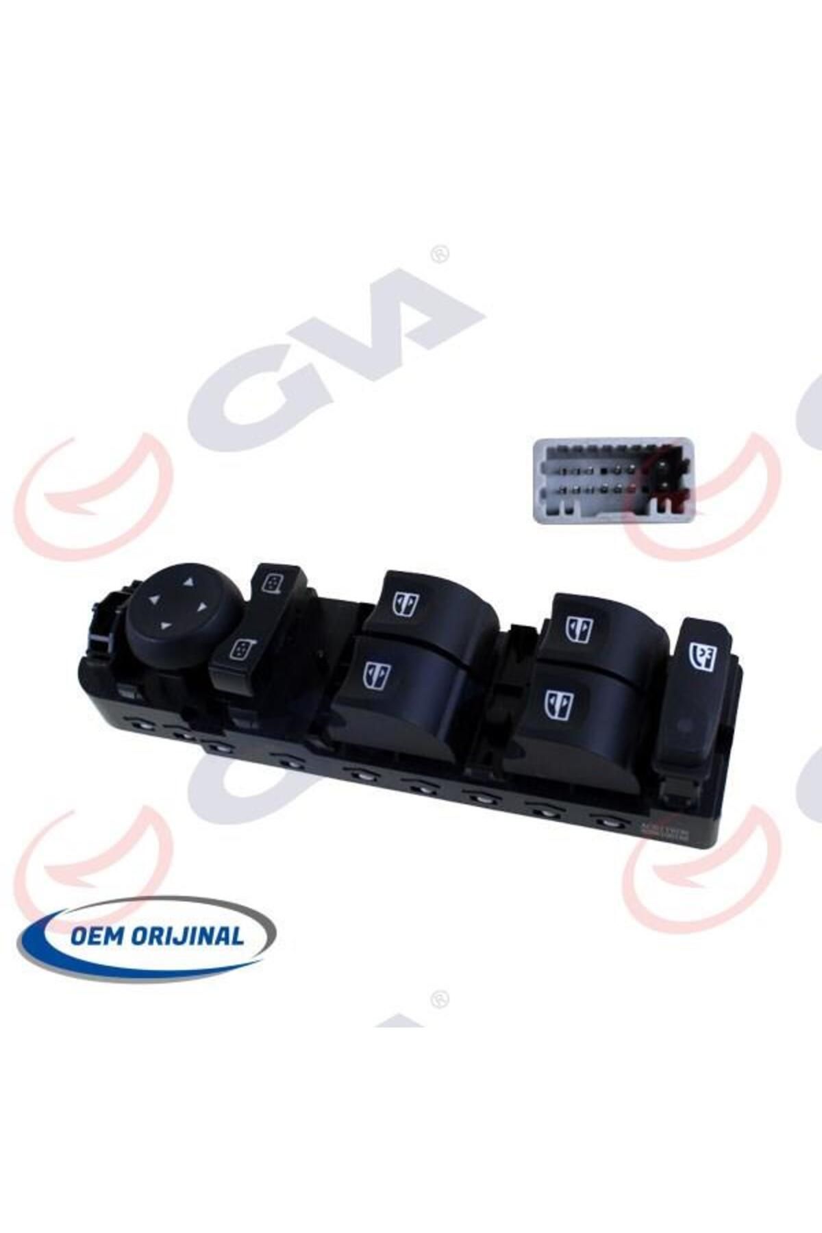 GVA ÖN SOL CAM AÇMA DÜĞMESİ VE AYNA KUMANDA PANELİ RENAULT MEGANE IV 16 TALISMAN 16