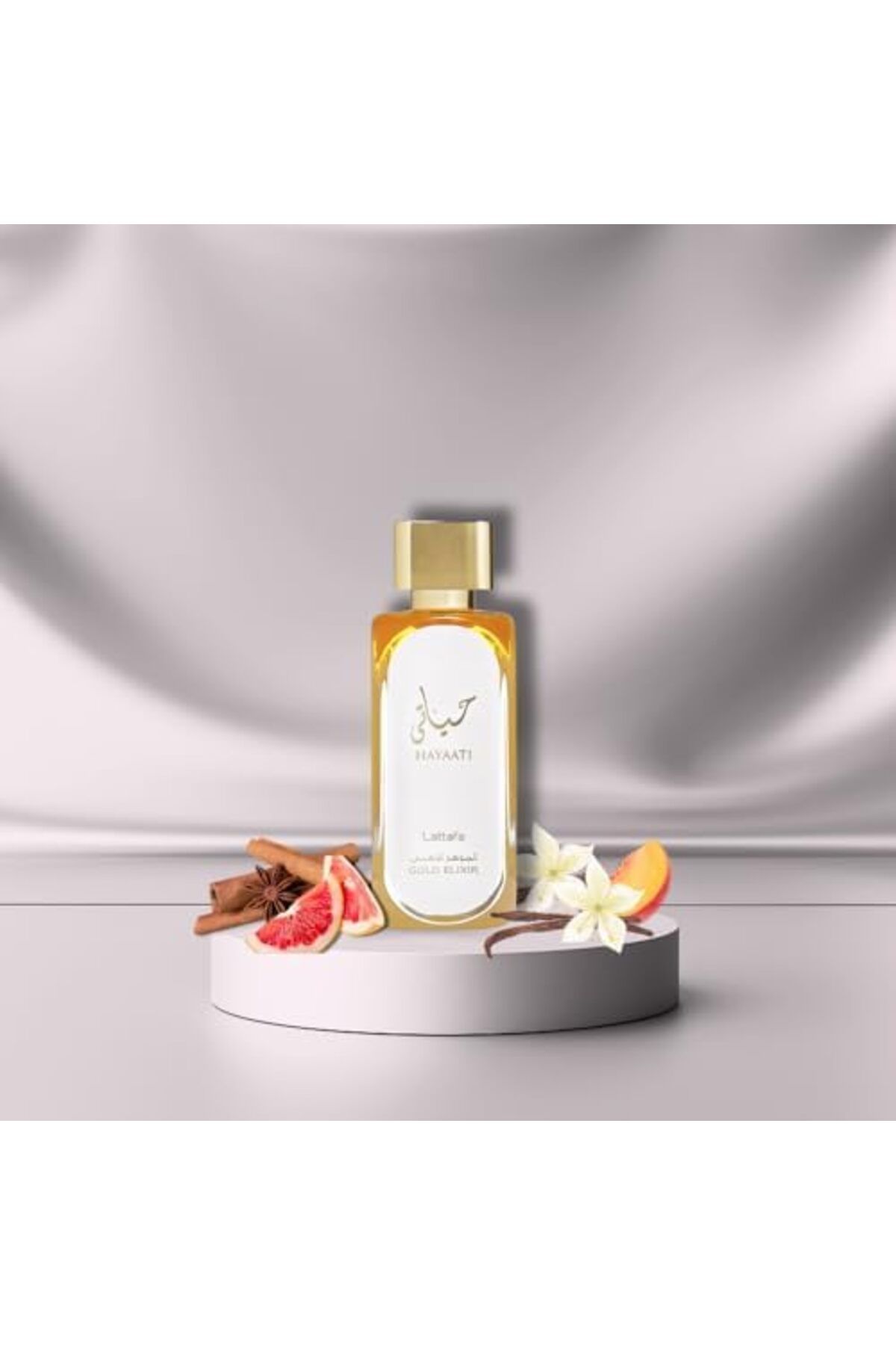 lattafa-Lattafa Hayaati Gold Elixir Eau de Parfum For Unisex, 100 ml 4