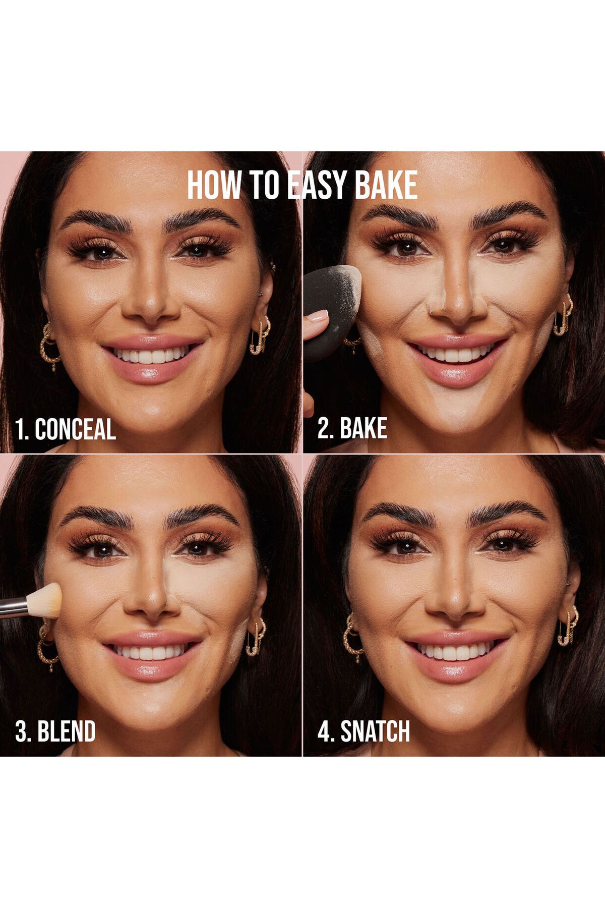 Huda Beauty-Huda Beauty Easy Bake Loose Powder - Peach Pie 5