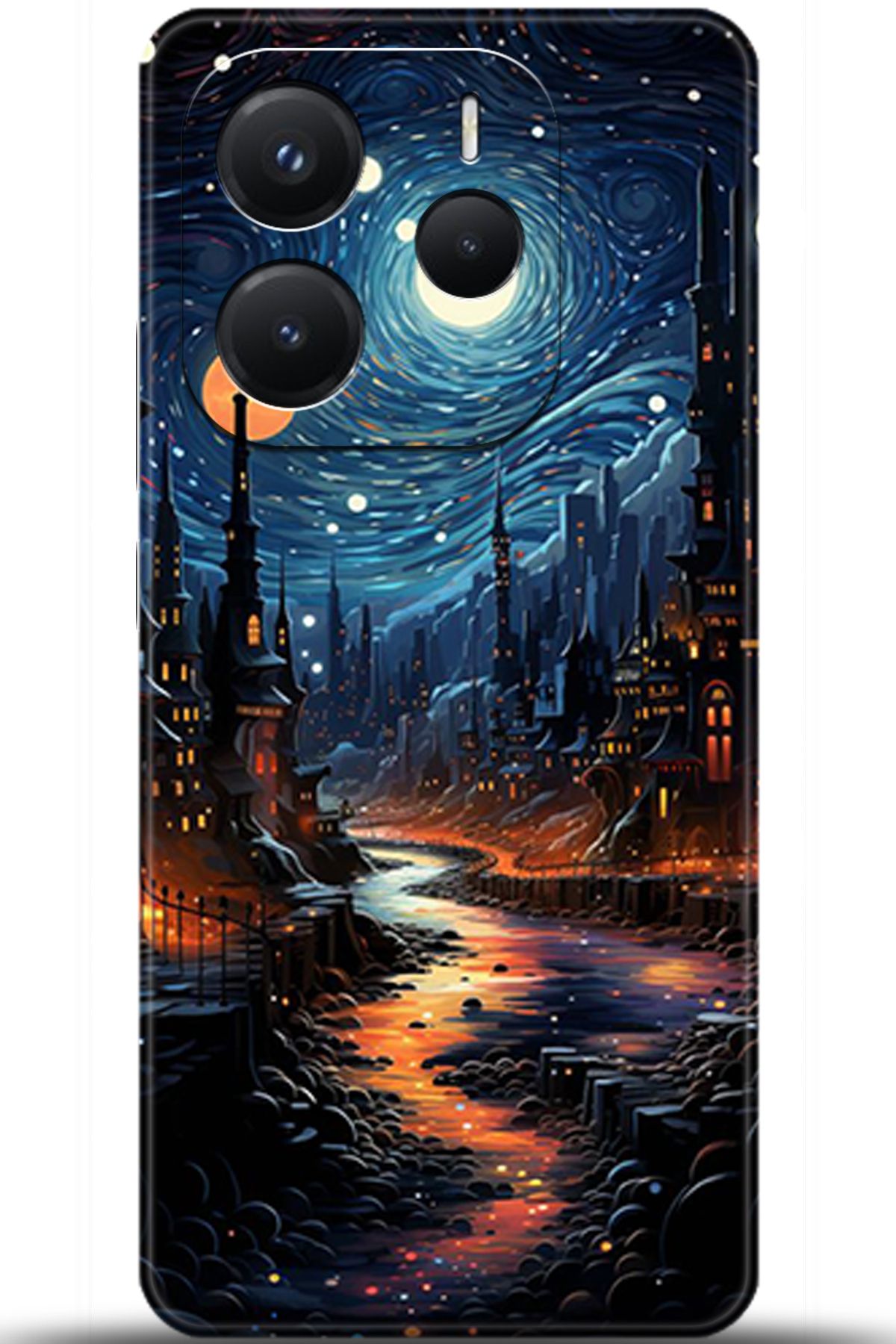 Noprin Xiaomi Redmi Note 14 Kılıf HD Baskılı Kılıf - One Time World 5126