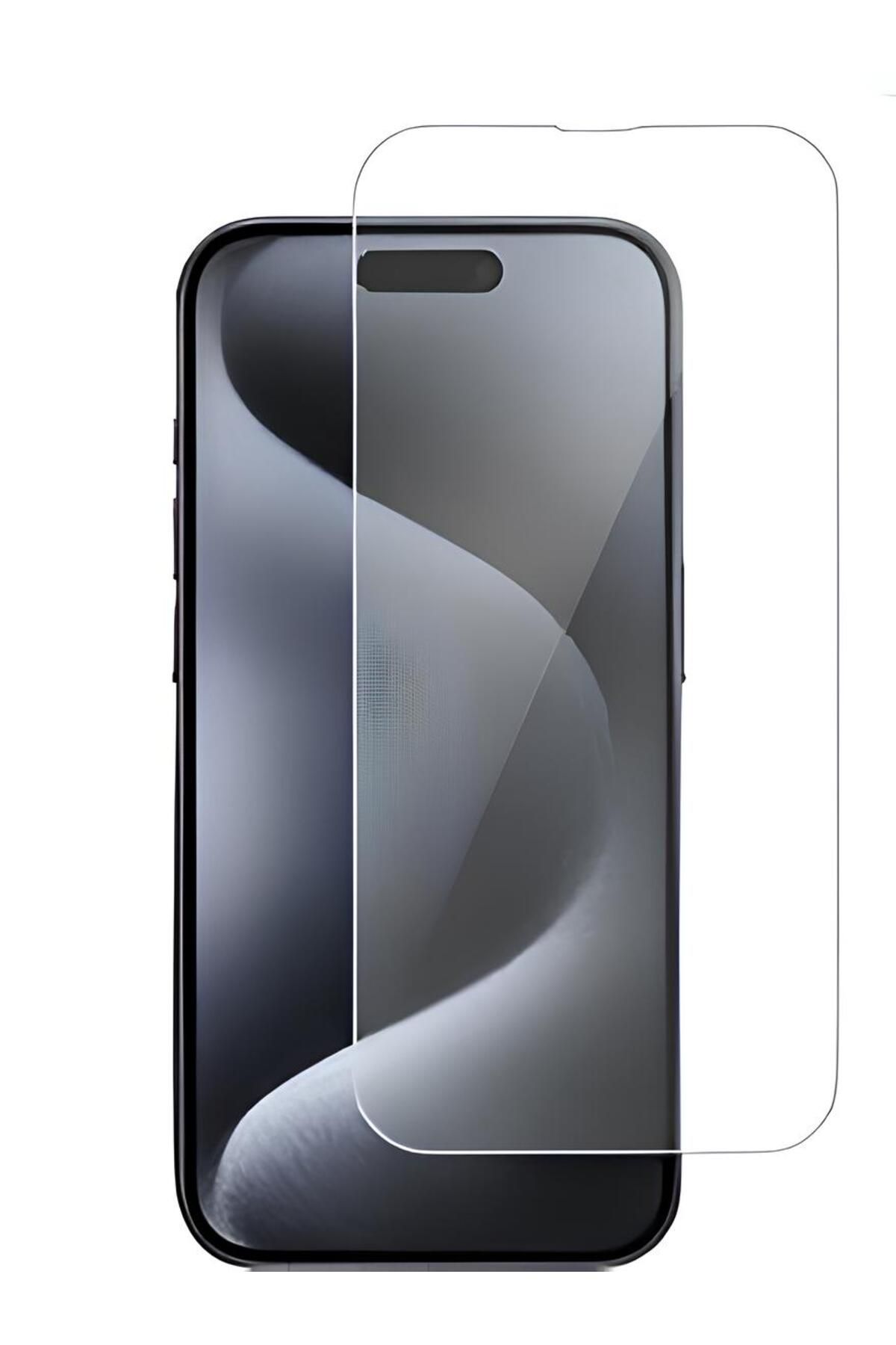 OCTBJX 2 Adet Iphone 15 Pro Ekran Koruyucu Kılıf