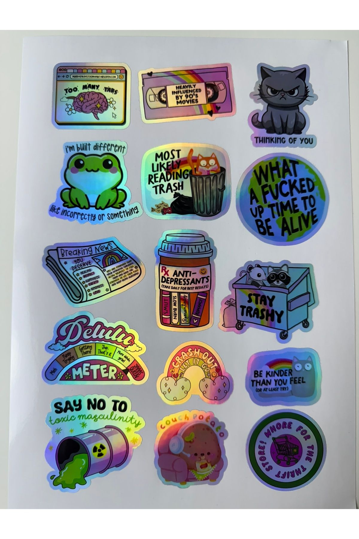 cakaybu Laptop Sticker ( Etiket ) notebook,kask, duvar, bisiklet, motosiklet, dolap, kapı A4 Boyutlarında