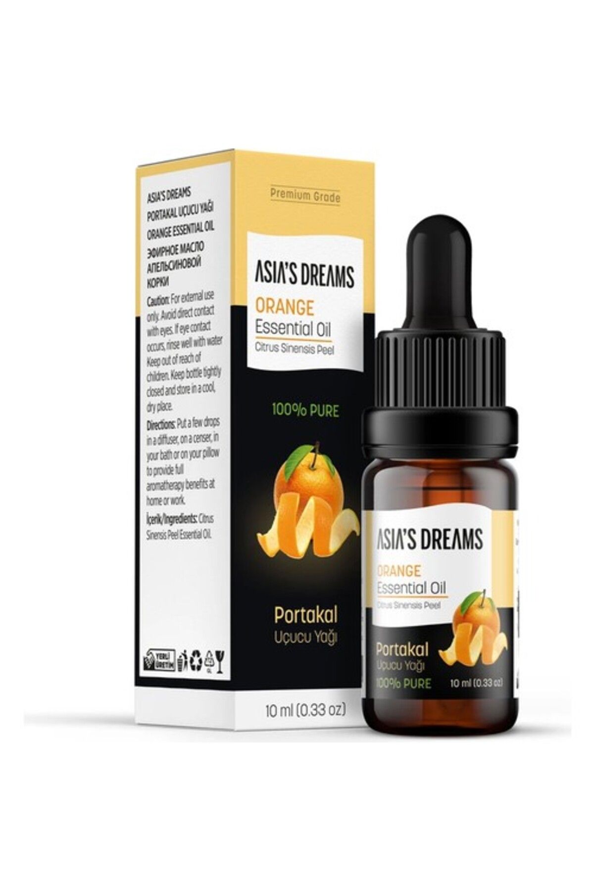 ALVİT Asia'S Dreams Portakal Uçucu Yağı 10 Ml