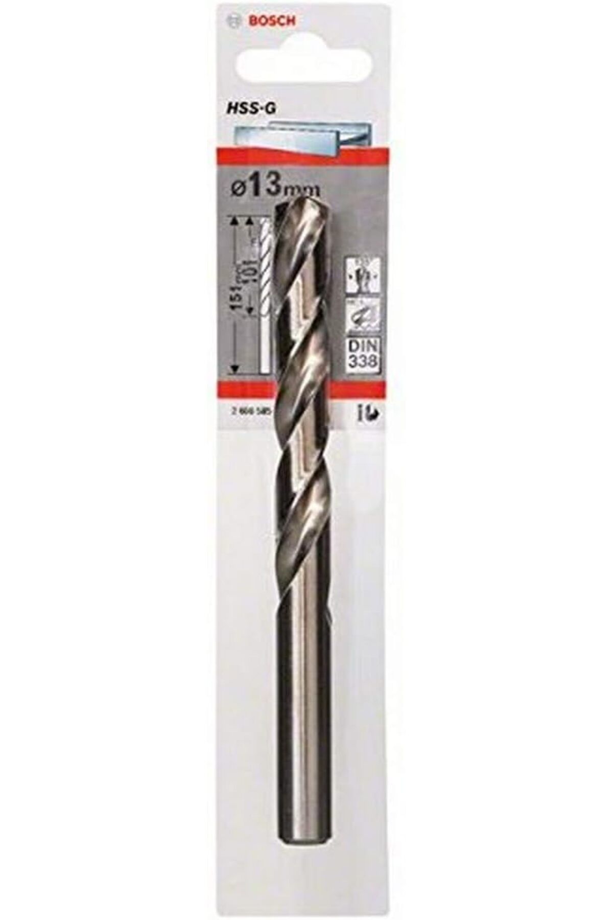 KDROĞLU KDROGLU Pro metal matkap HSS-G parlatılmış (Ø 13 mm) New Desing 1109836