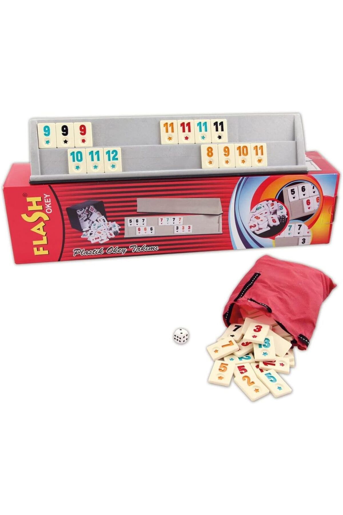mazıdağı where STAROYUN1010129 13 x 54 x 11 cm Flash plastik Rummy seti mzdağsyf 1139610