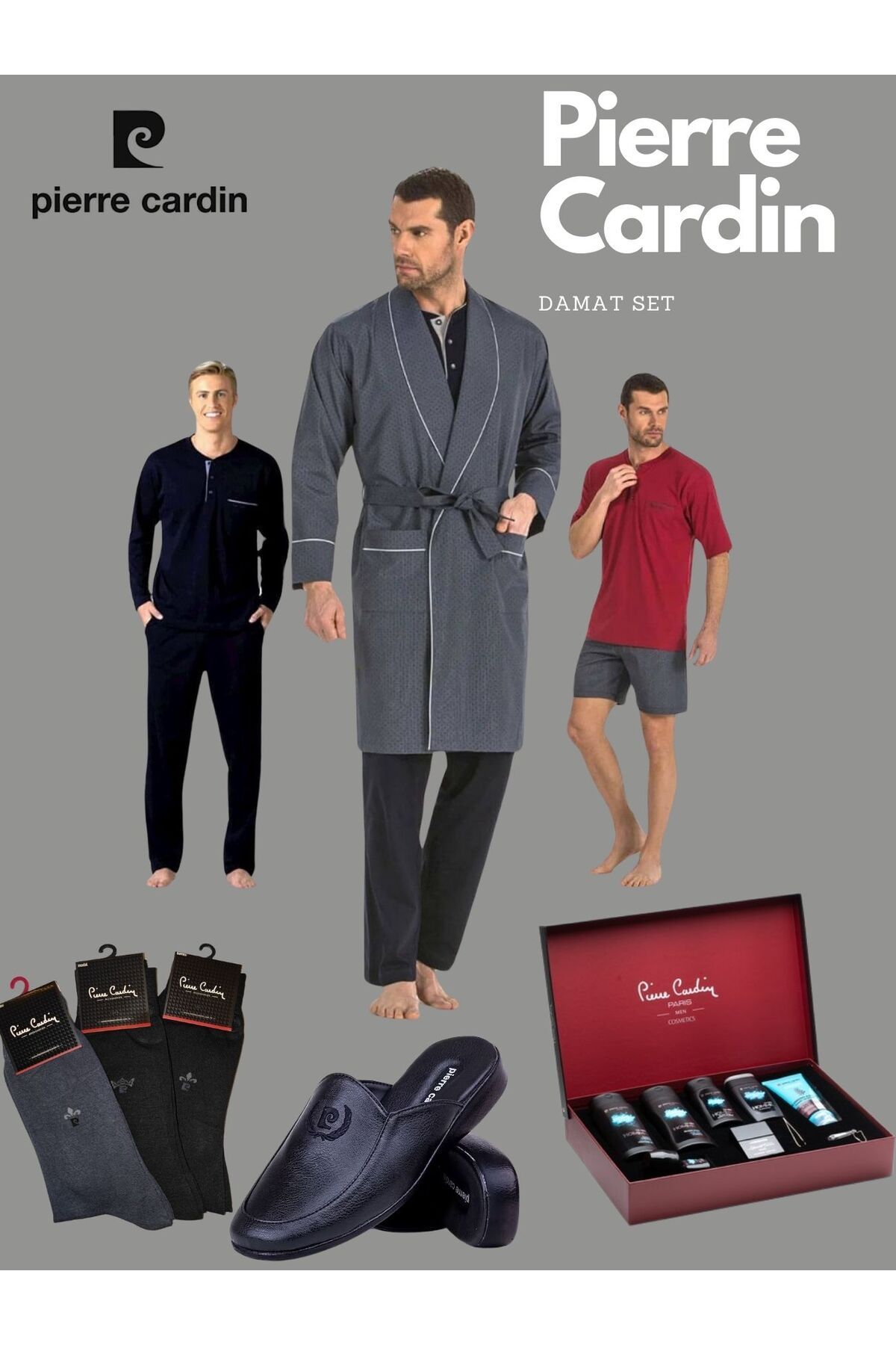 پیژامه و لباس خواب پیرکاردین pierrecardintrikobakım5560