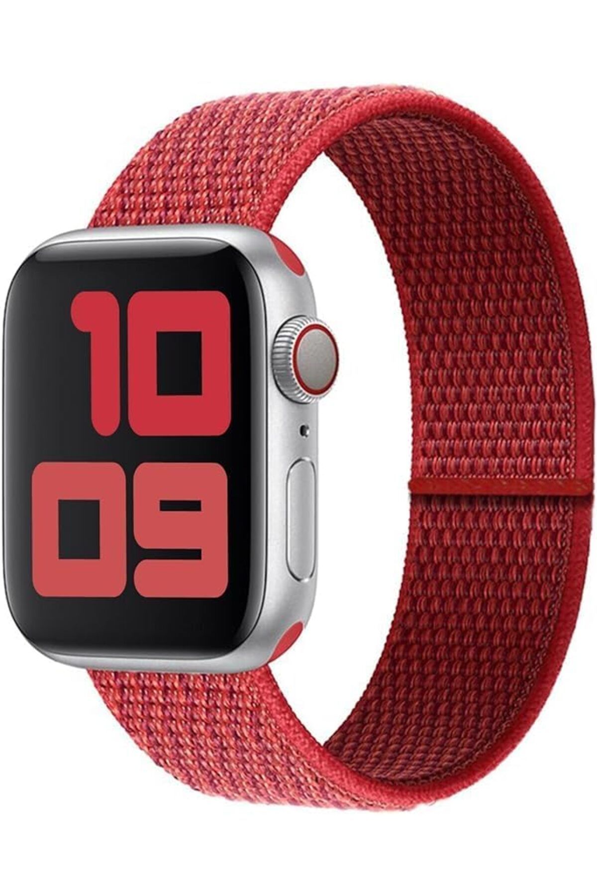 KDROĞLU KDROGLU Watch ile Uyumlu Seri 1/2/3/4/5/6/7/se/8/ultra için Hasır Örme Spor Loop Kordon Kayış 4