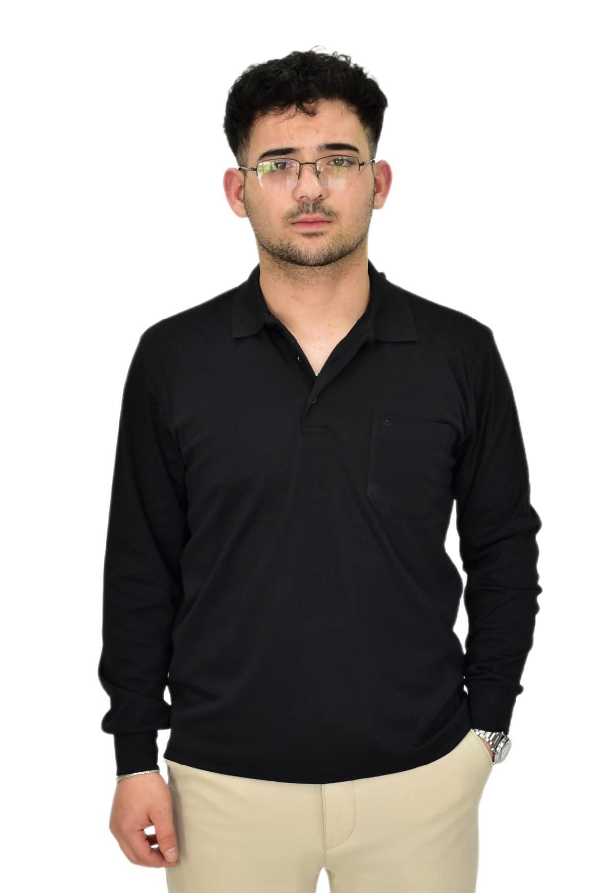 DYNAMO-Men's Seasonal Polo Neck Sweatshirt 6830 Bgl-St04414 1