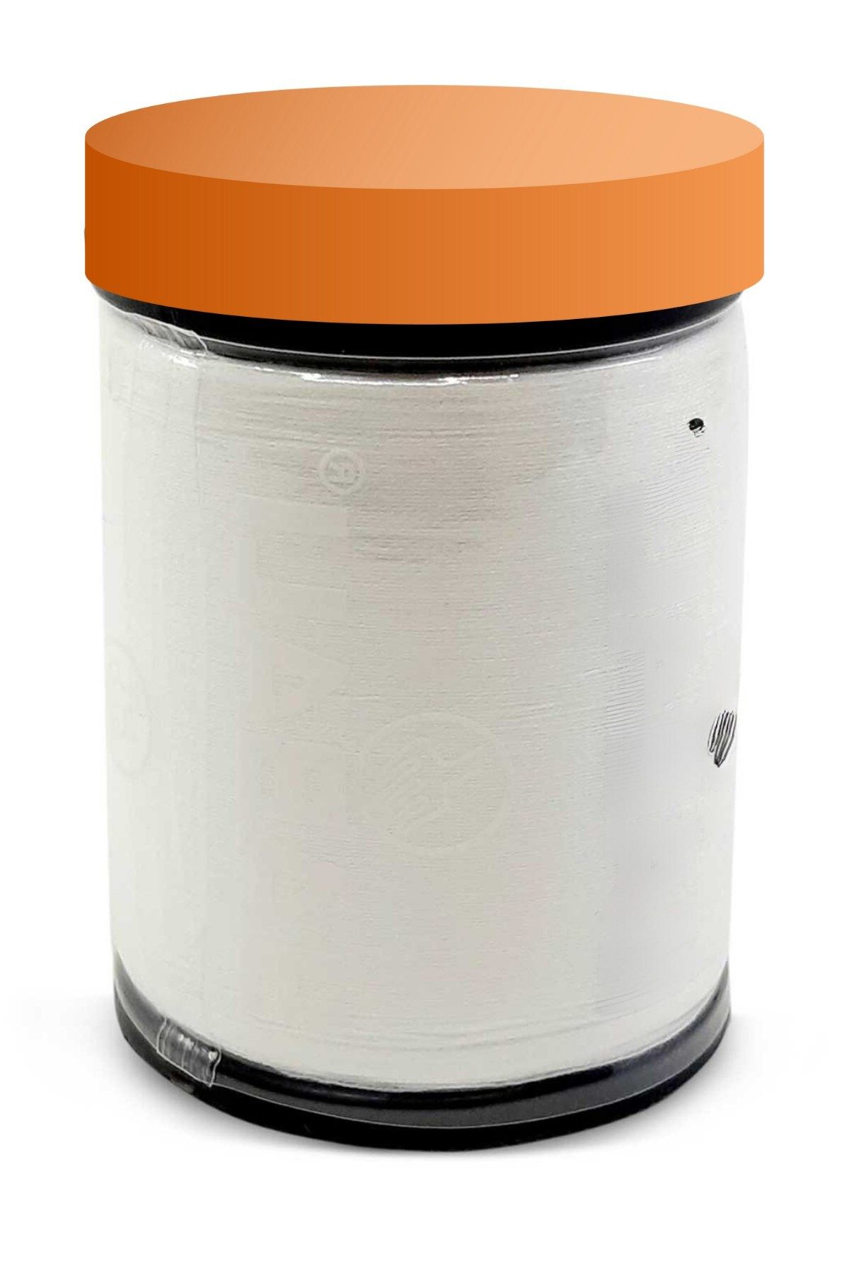KfksStore Kuaför İpi Polyester Makara 900 metre Beyaz