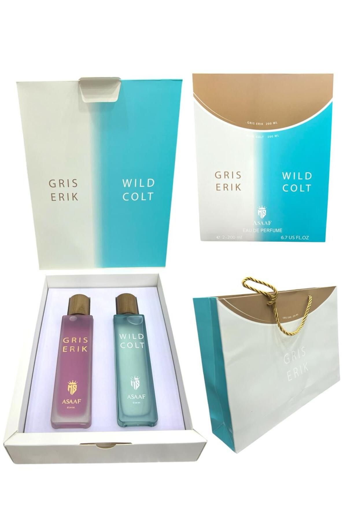 aSSa-Wild Colt and Grace Eric Perfume Set 2 x 200 ml 1