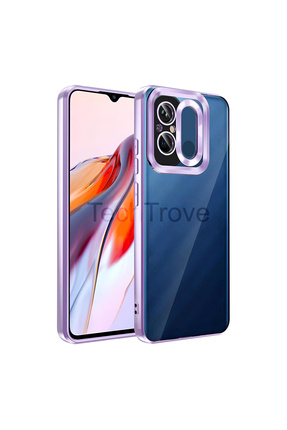 TechTrove Xiaomi Redmi 12c Kılıf Kamera Korumalı Logo Gösteren Kapak