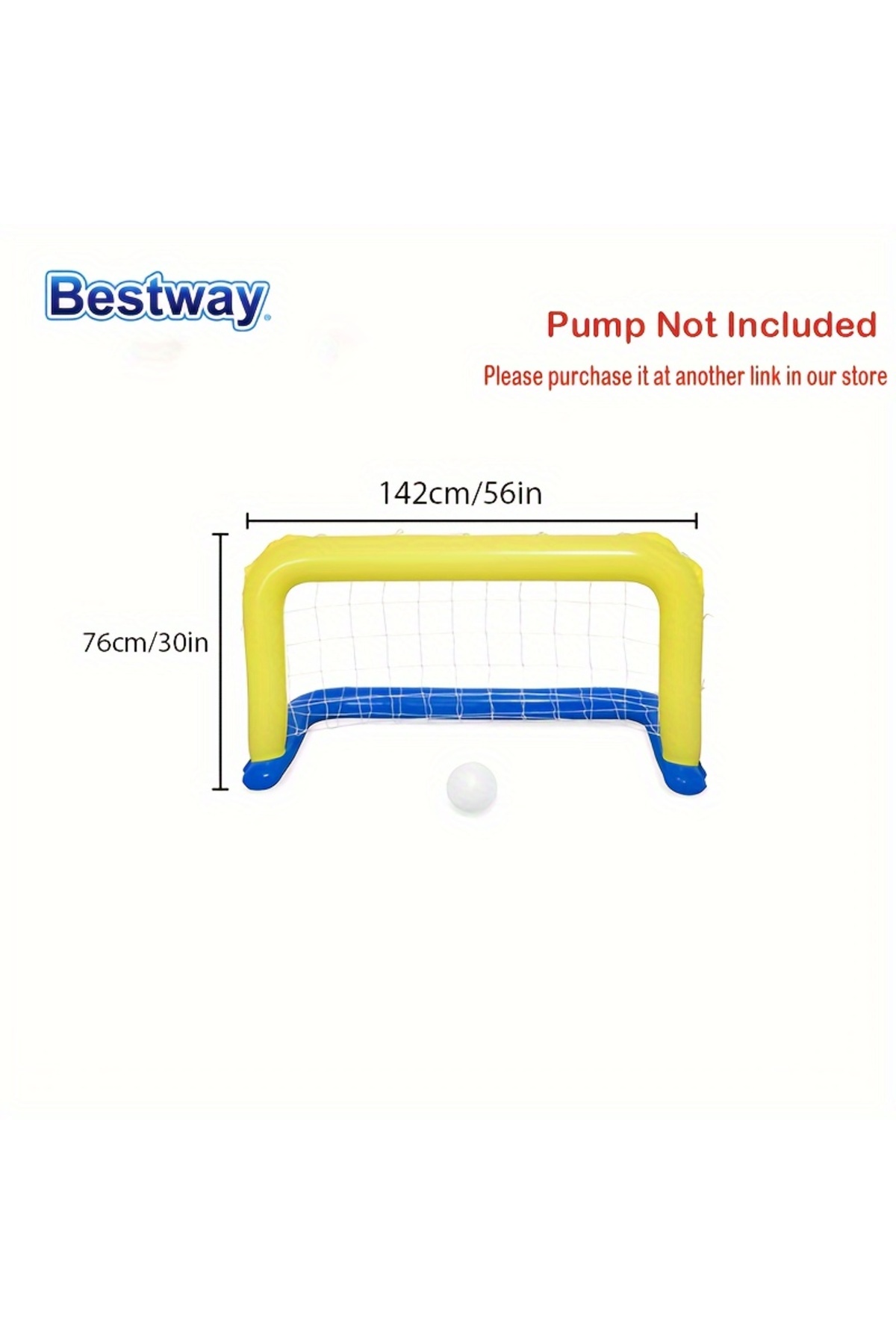 Choice-52123 Bestway Inflatable Basketball Swim Set, Floating Pool Game, Water Balloon Swim Set, Inflatable 1