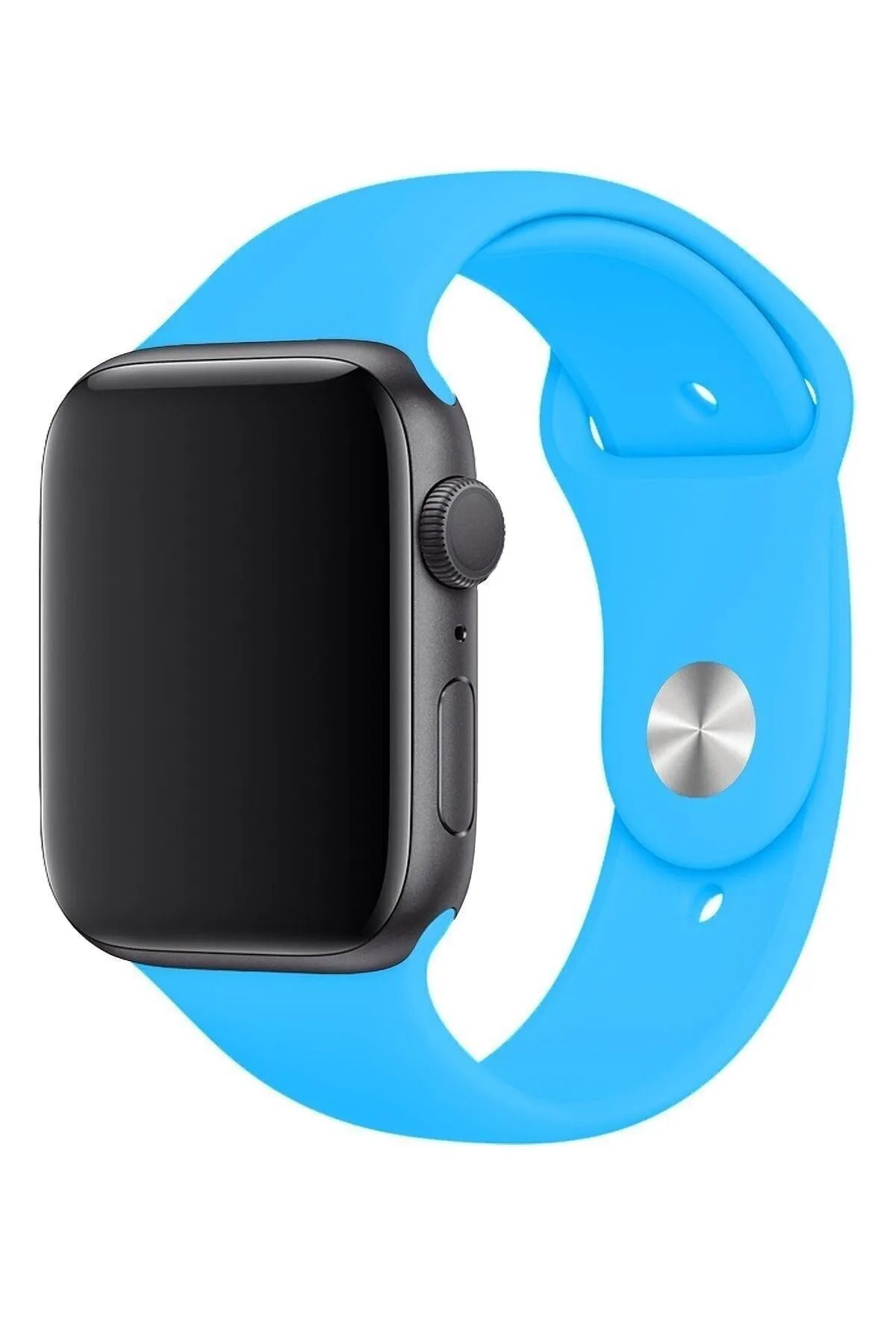 DÖFİER Döfier Apple Watch Serisi 1 2 3 4 5 6 7 Se 8 9 10 Uyumlu Kordon 42mm/44mm/45mm Silikon Spor Kayış