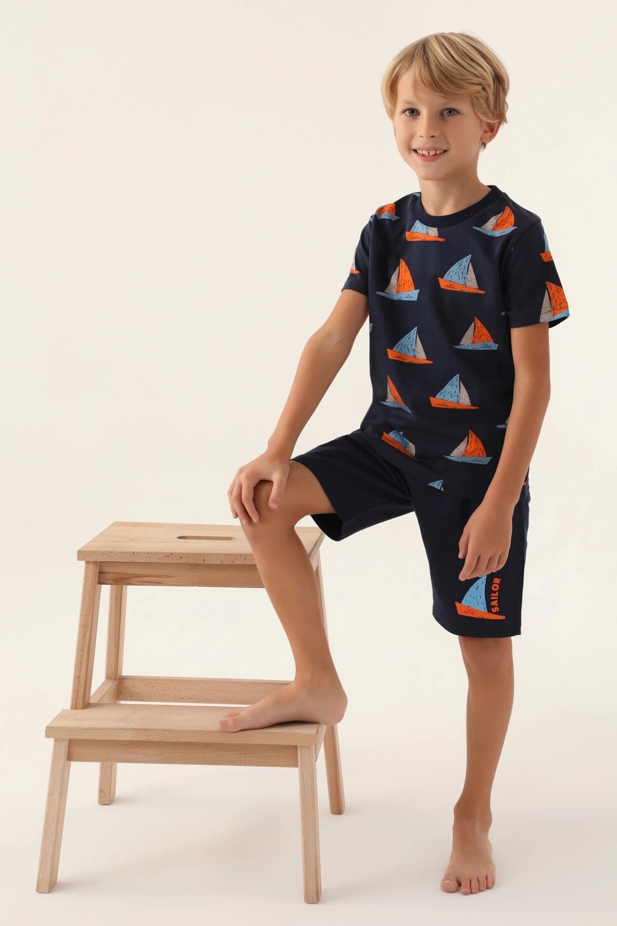 Beruflic RolyPoly 3372-2 Erkek Çocuk T-short Şort Takım