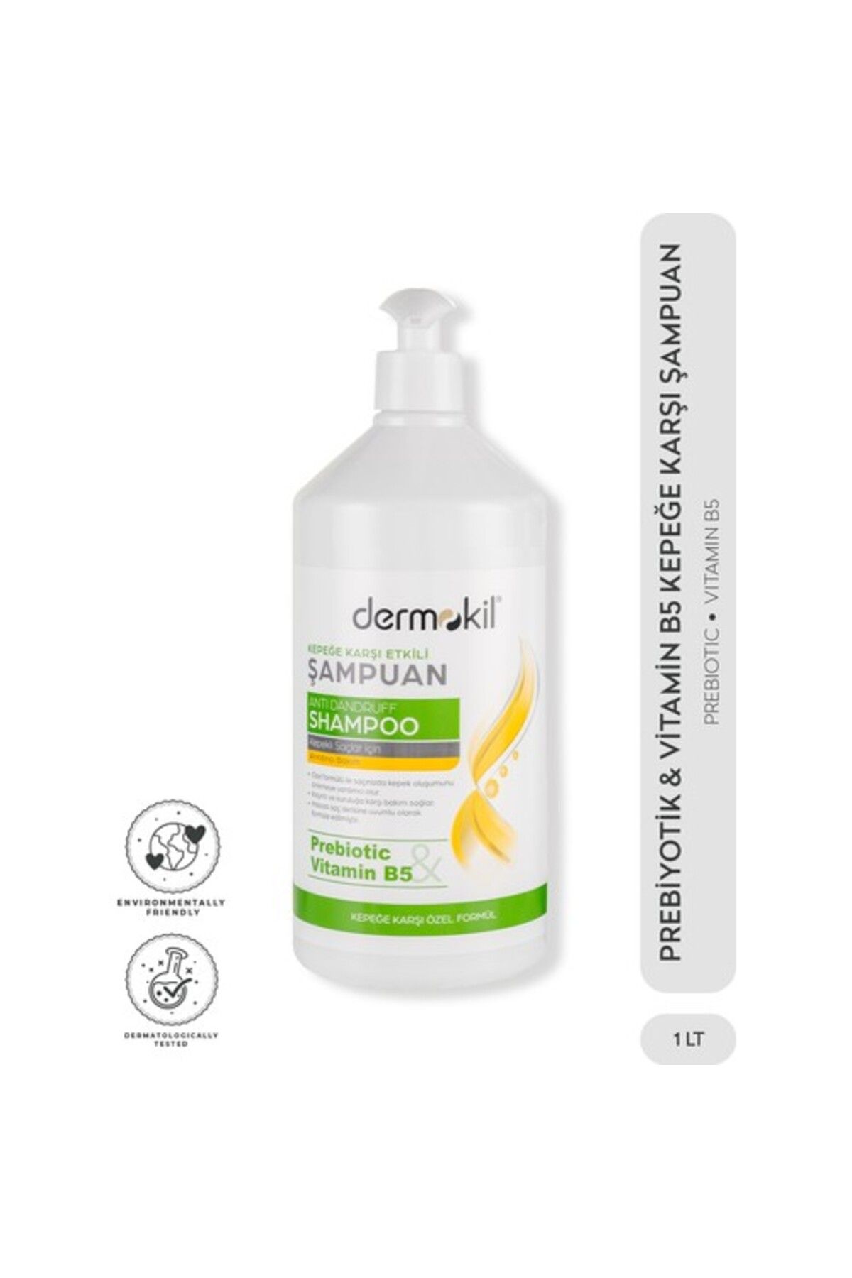 Dermokil Şam. 1000 Ml Kepeğe Karşı