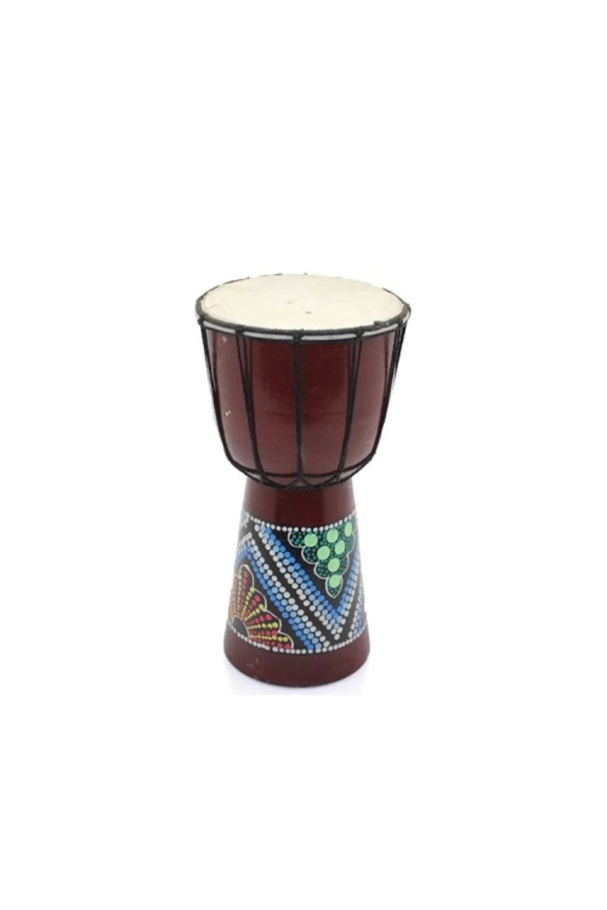 costurera Batikli Ahşap Darbuka 25 Cm