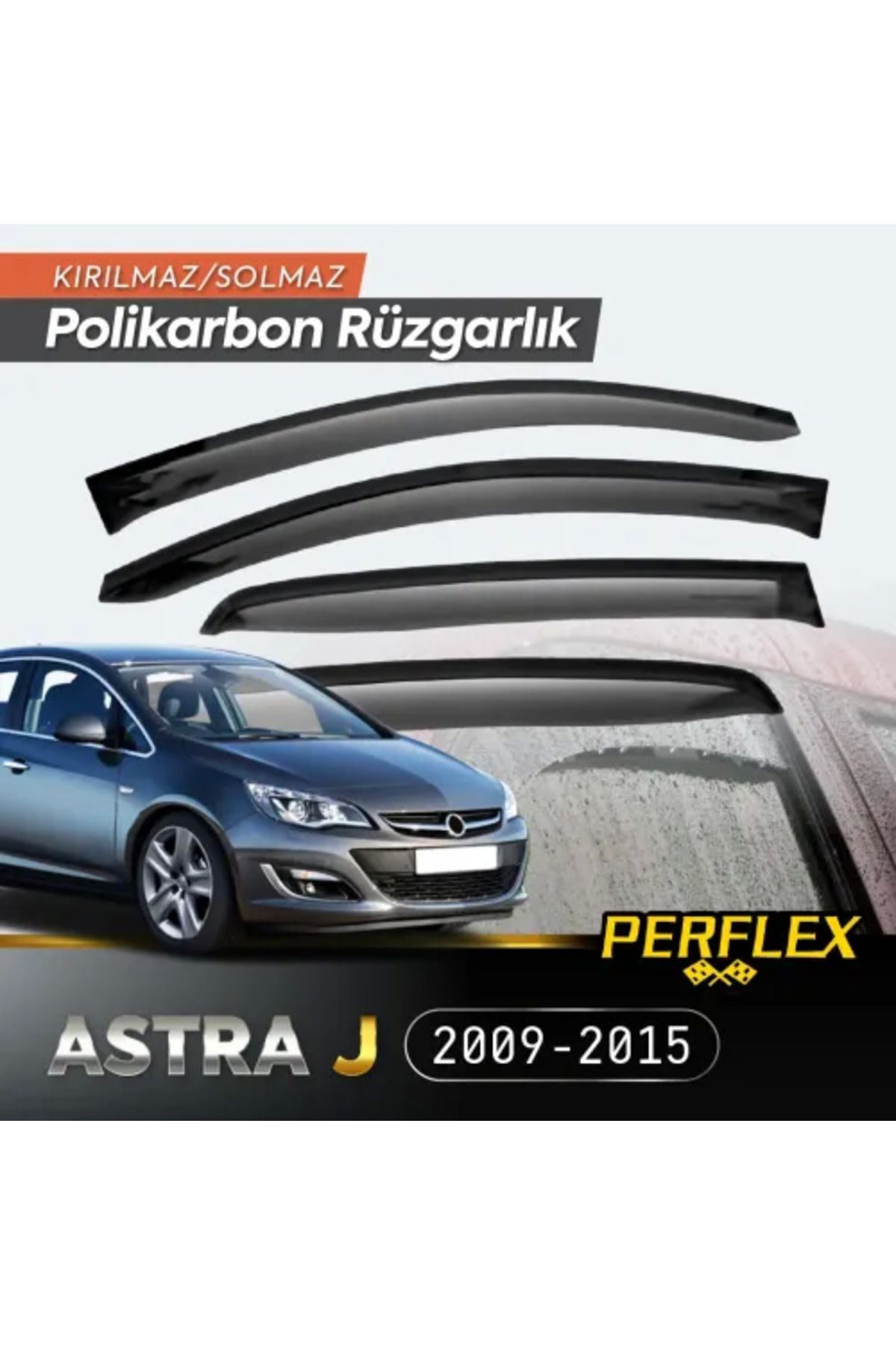 costurera Polikarbon Kırılmaz Rüzgarlık V2 Mugen Opel Astra J (2009-2015)