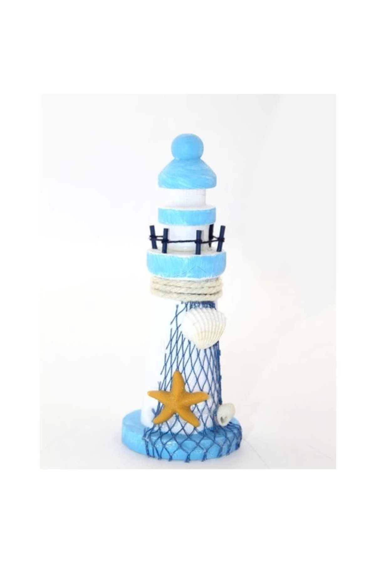 MELFSHOP Ahşap Marin Deniz Feneri Model 1