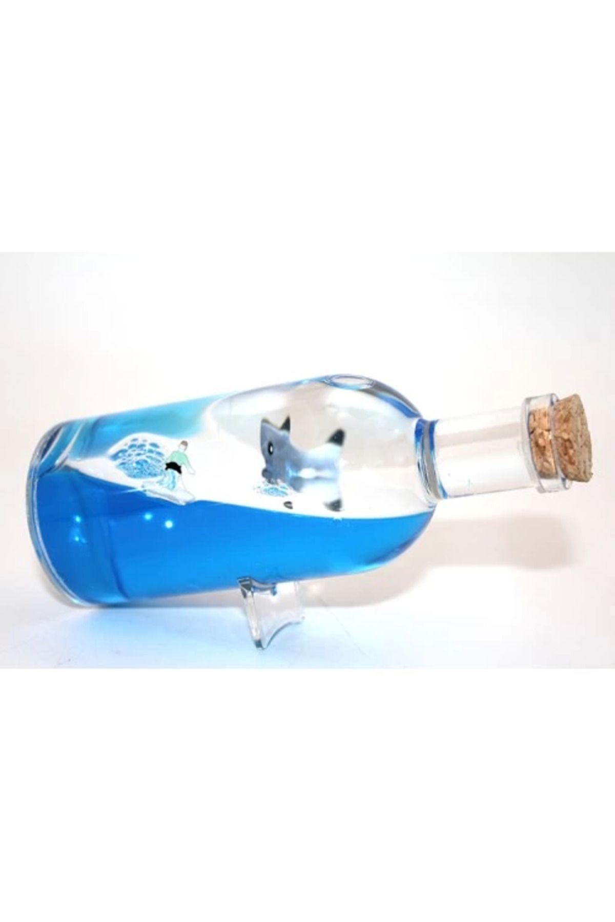 MELFSHOP Şişe İçinde Batmayan Gemi Model 2