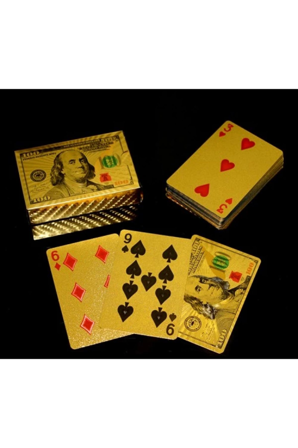 MELFSHOP Varaklı Dolar Oyun Kartı