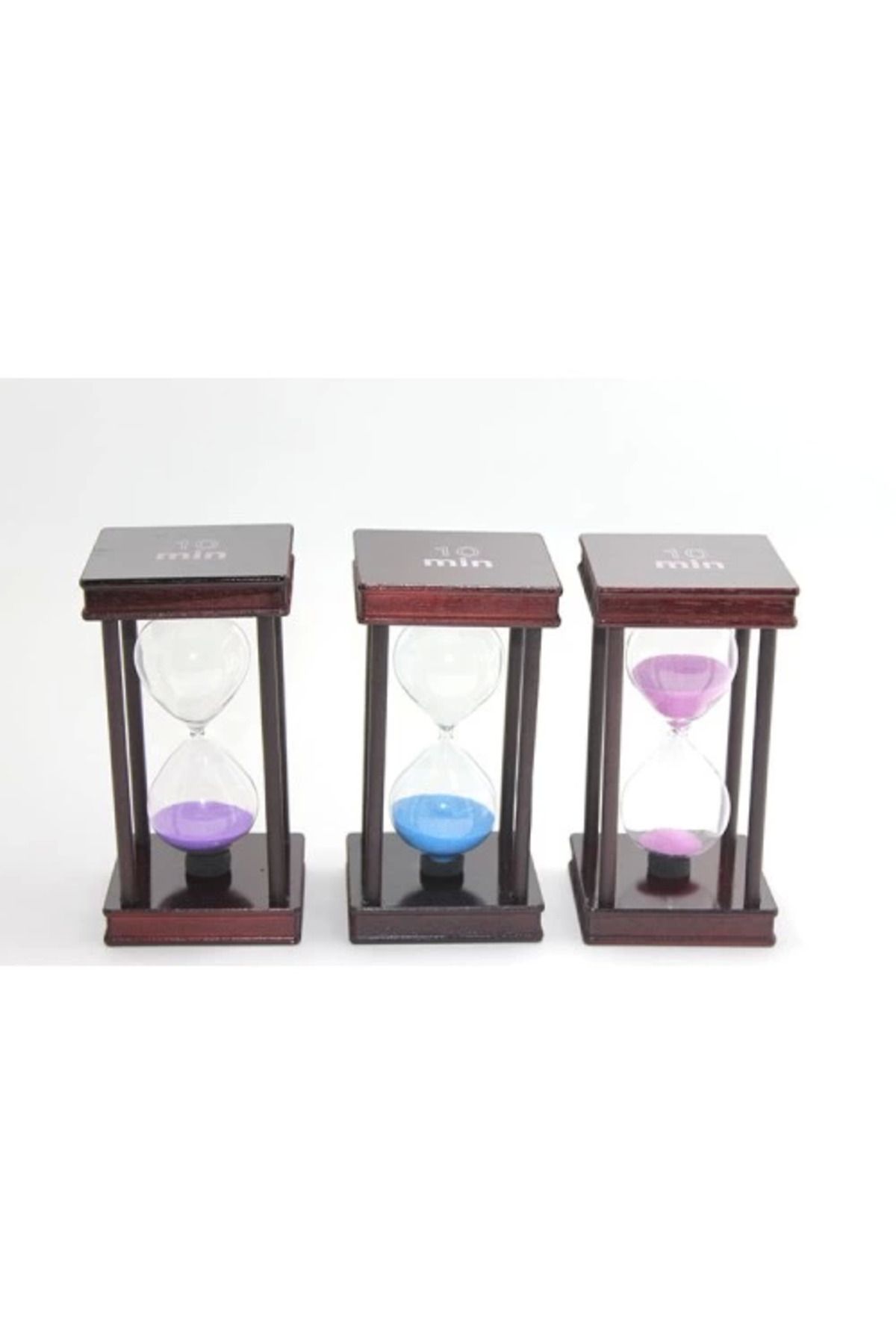 MELFSHOP Ahşap Kum Saati 10 DK Model 1